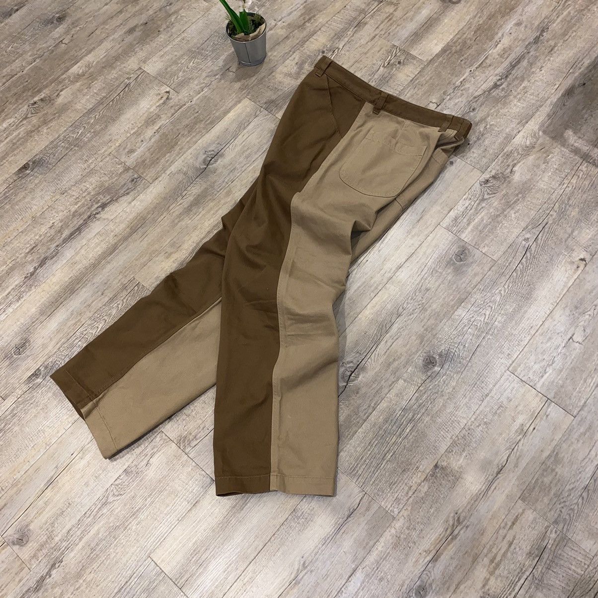 Japanese Brand × Wood Wood Extremely Big Boy Denim Wood Wood Brown Size US 33 - 1 Thumbnail
