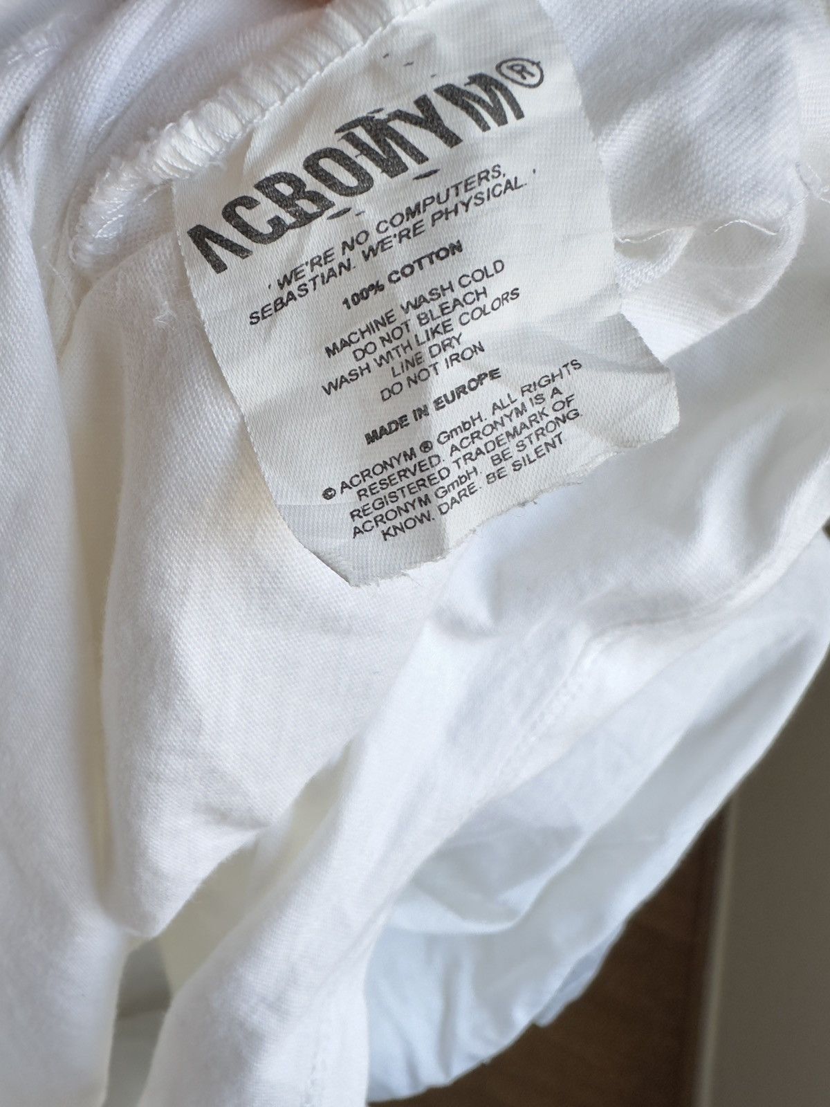 Acronym ACRONYM RARE Friends & Family T-shirt HUMAN HYBRID PROJECT Size US XL / EU 56 / 4 - 8 Thumbnail