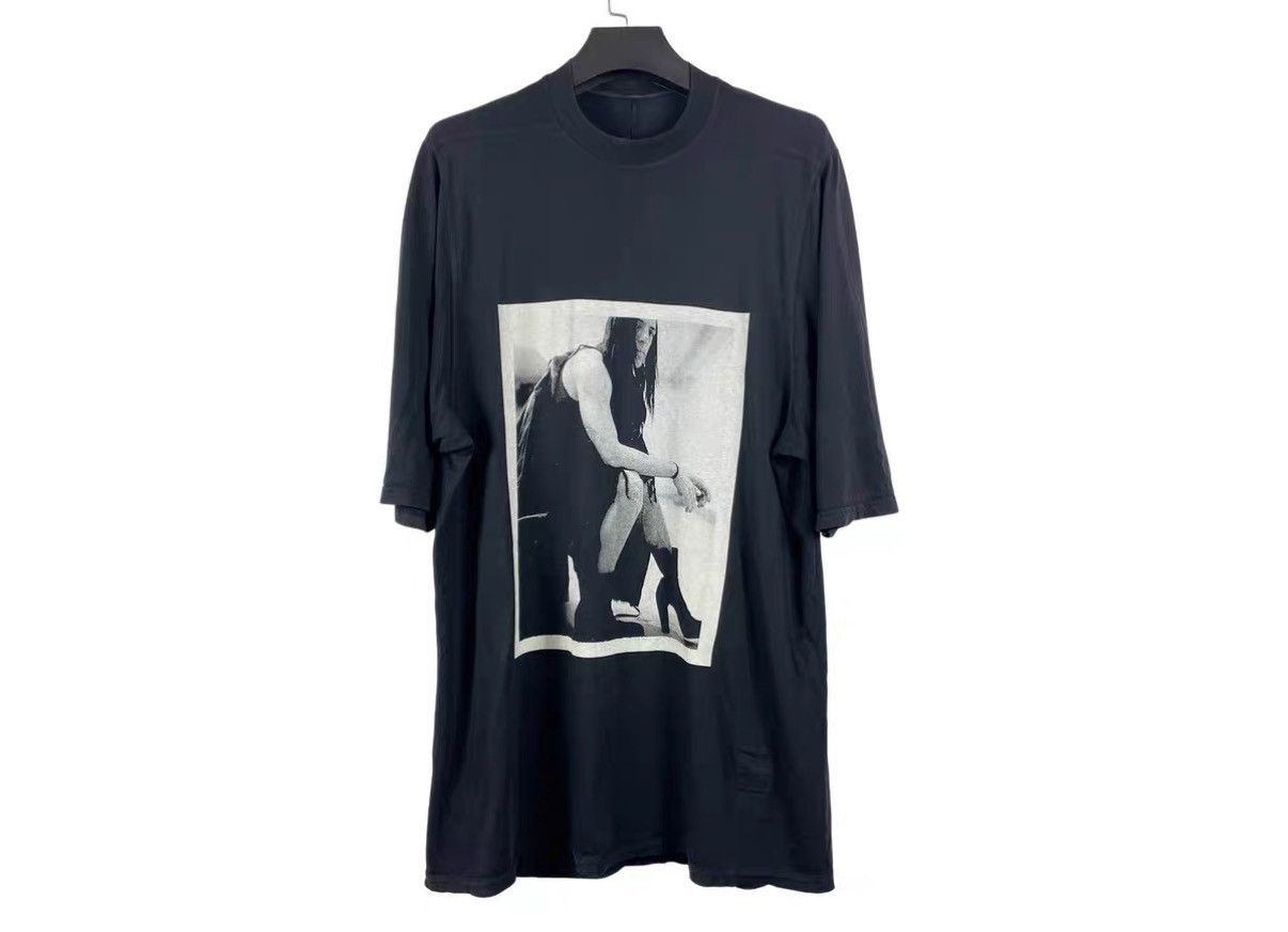 Rick Owens Rick Owens DRKSHDW Graphic Print Short Sleeve T-shirt J31 Size US M / EU 48-50 / 2 - 1 Thumbnail