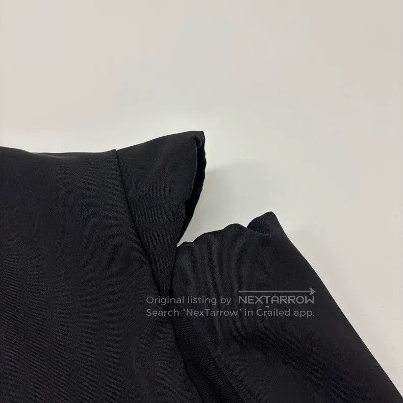 Comme des Garcons Comme Des Garcons Black hollow-out shoulder jacket coat Size S / US 4 / IT 40 - 5 Thumbnail