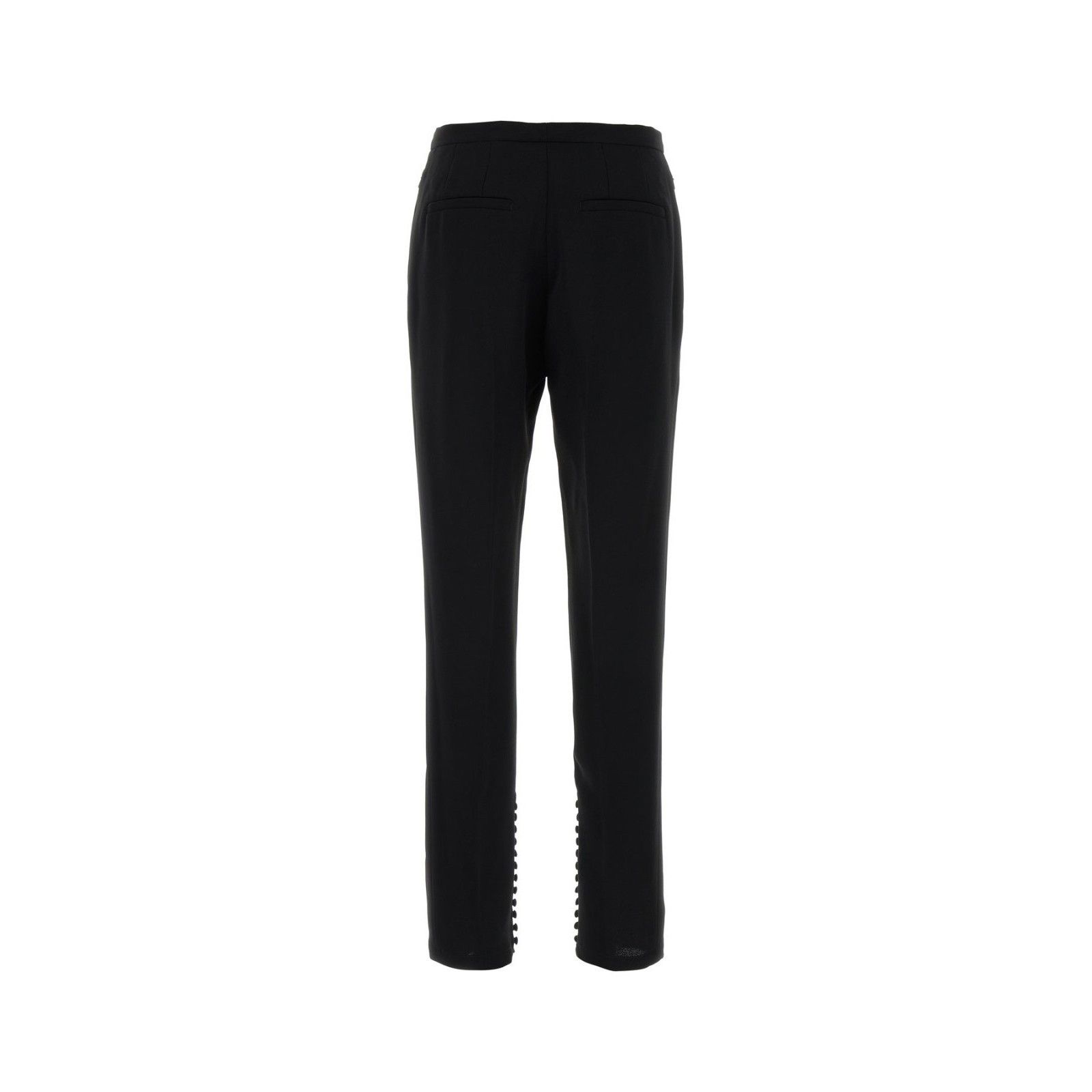 Dries Van Noten DRIES VAN NOTEN Black Polyester Pandoris Pant New & Authenti Size 24" / US 00 / IT 34 - 2 Thumbnail