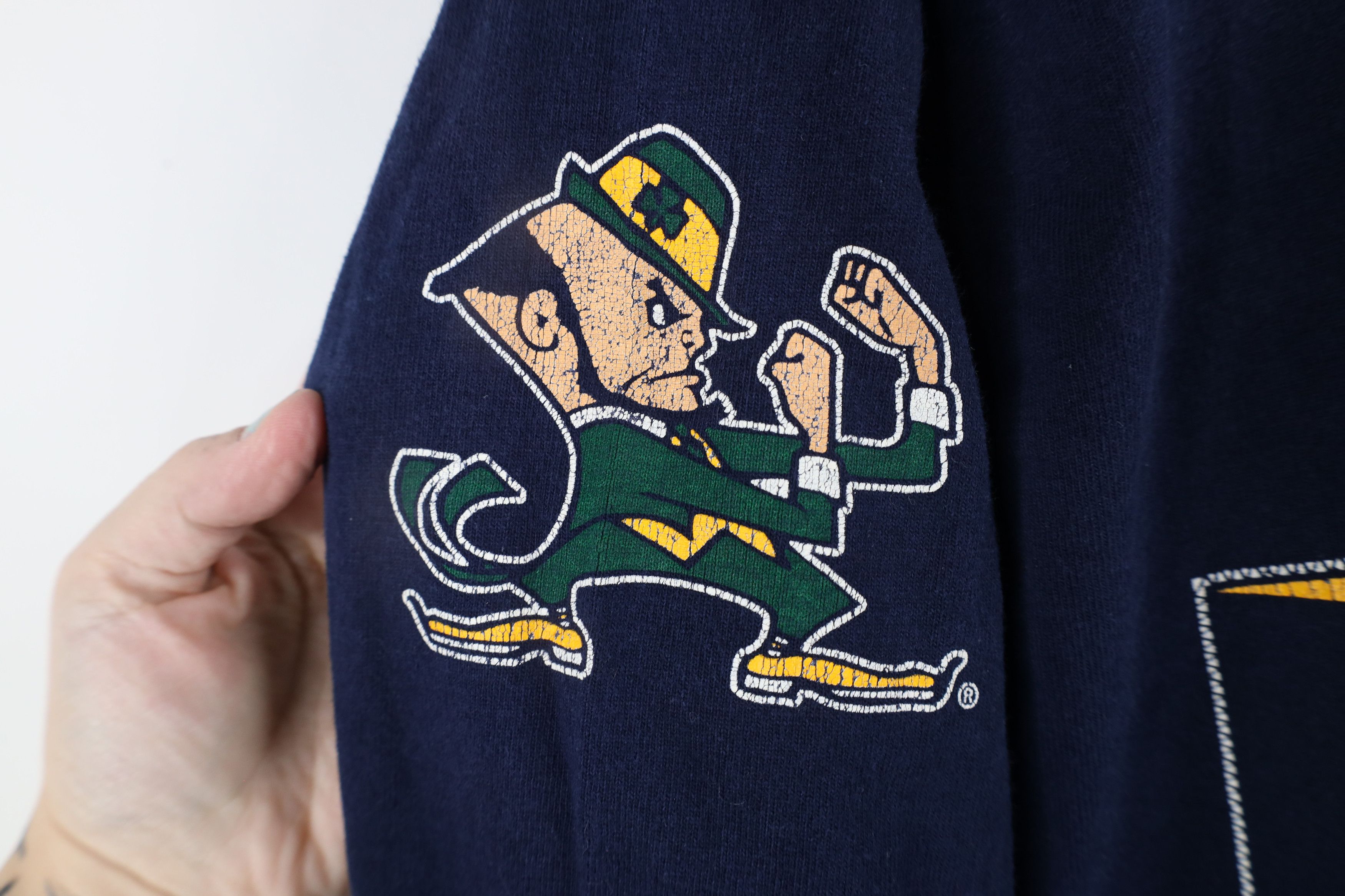 Starter × Vintage Vintage 90s Starter Dame University Long Sleeve T-Shirt USA Size US S / EU 44-46 / 1 - 4 Thumbnail