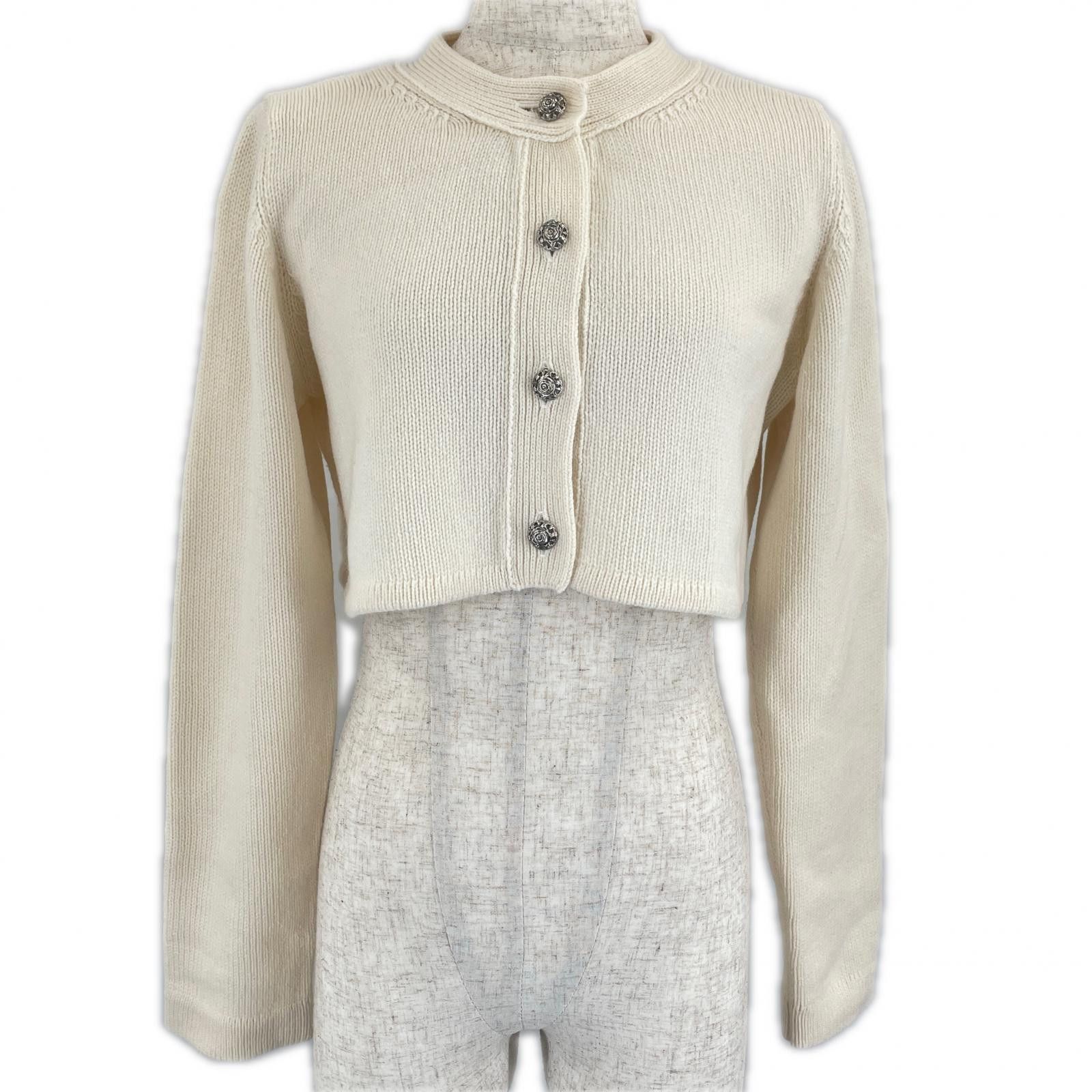 Other Other FOXEY Cashmere Cardigan Others Tops 40332-KAJFZ15MK DUTY FREE for USA Size ONE SIZE - 1 Thumbnail