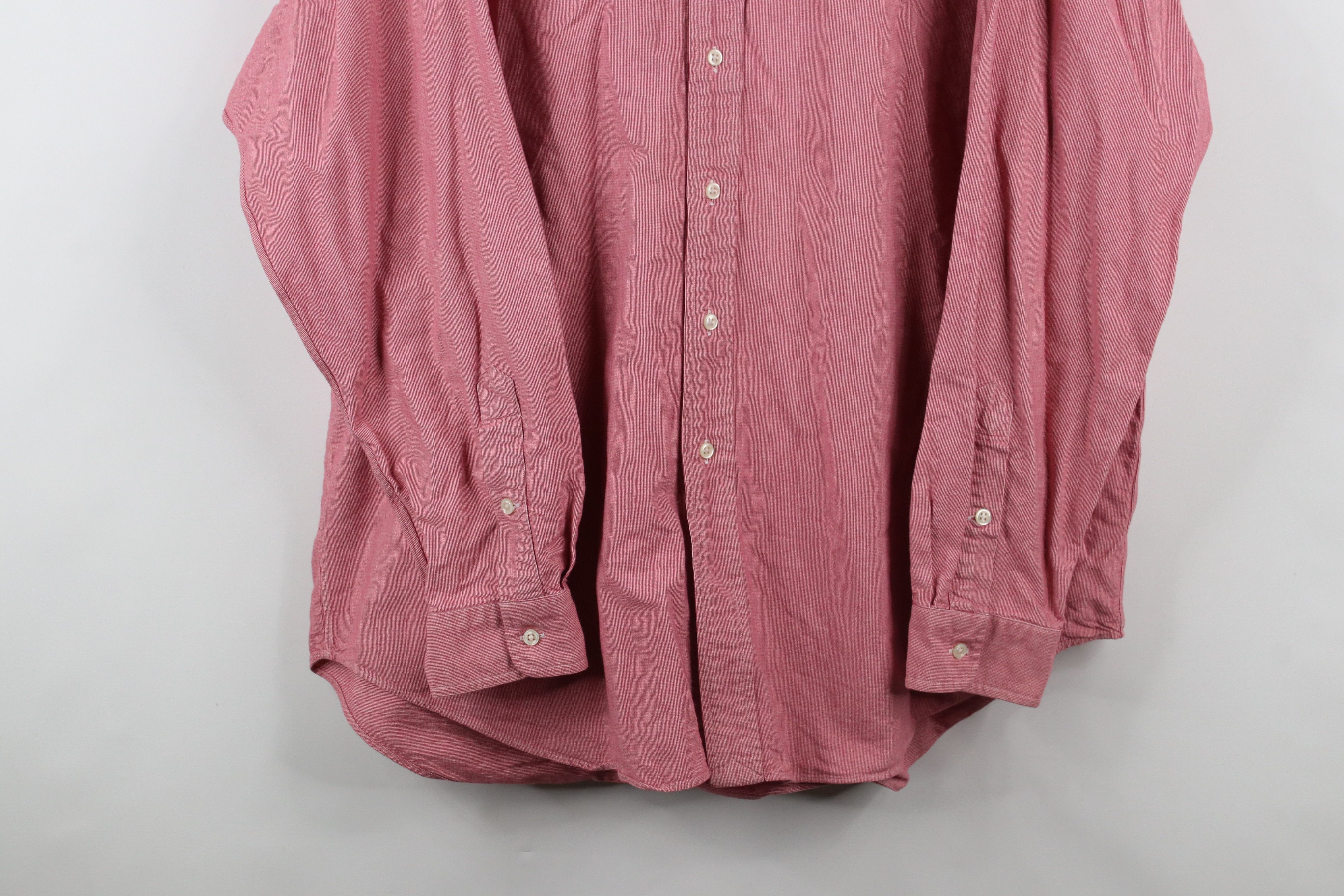 Polo Ralph Lauren Vintage 90s Ralph Lauren Heavyweight Collared Button Shirt Size US XL / EU 56 / 4 - 3 Thumbnail