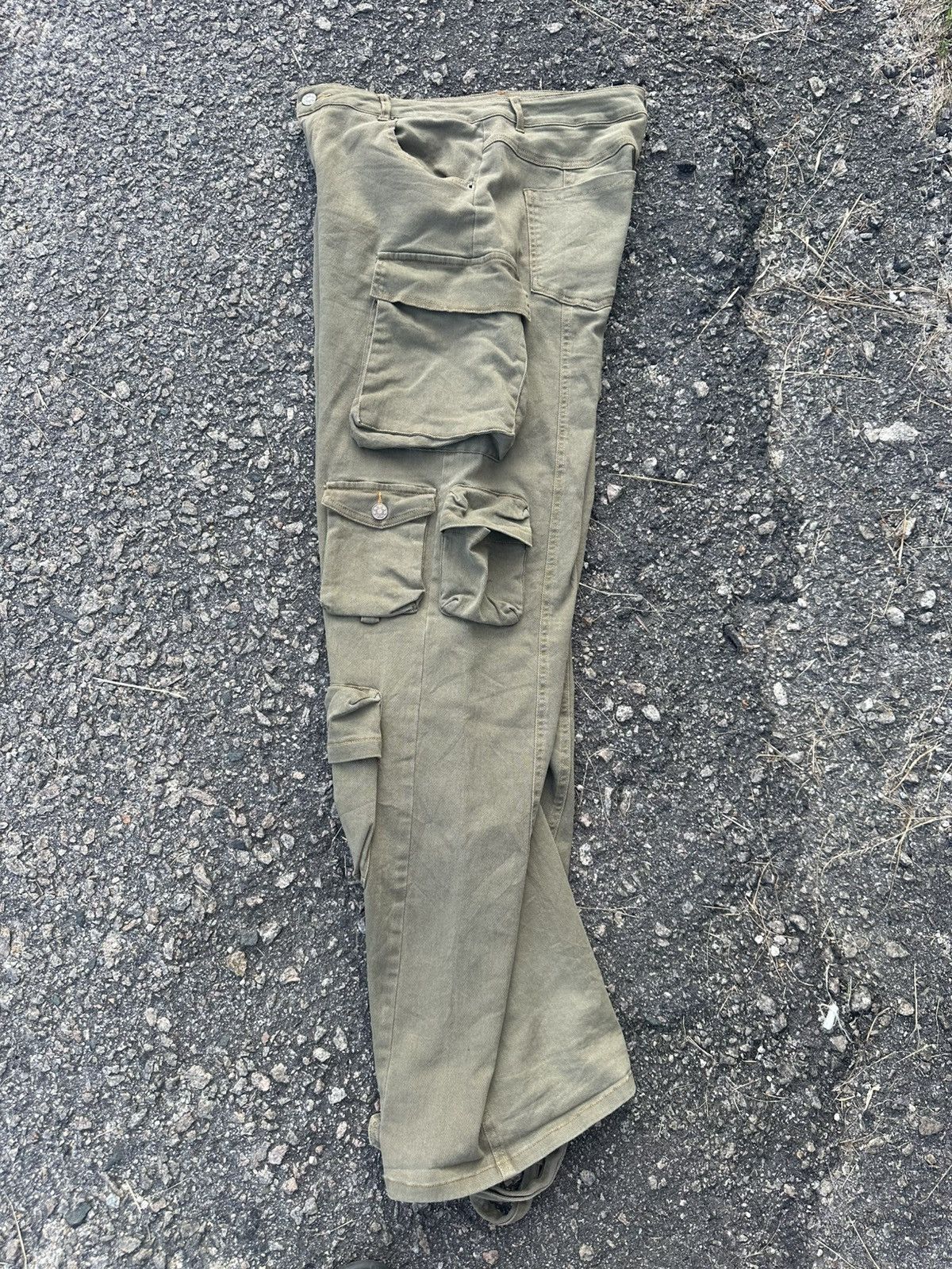 Japanese Brand CARGO PANTS MULTIPOCKET SENDITIONARIES 12 POCKET BAGGY PANTS Size US 30 / EU 46 - 13 Thumbnail