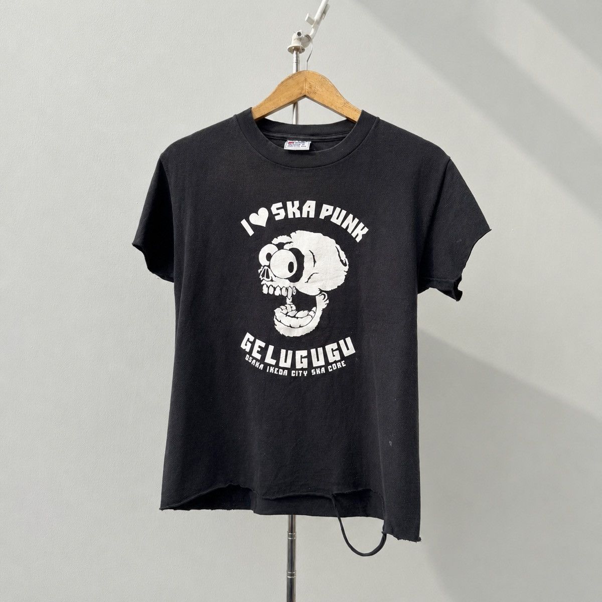 Band Tees Gelugugu "I Love Ska Punk" Osaka Japan - trashed -fadd Size US M / EU 48-50 / 2 - 1 Thumbnail