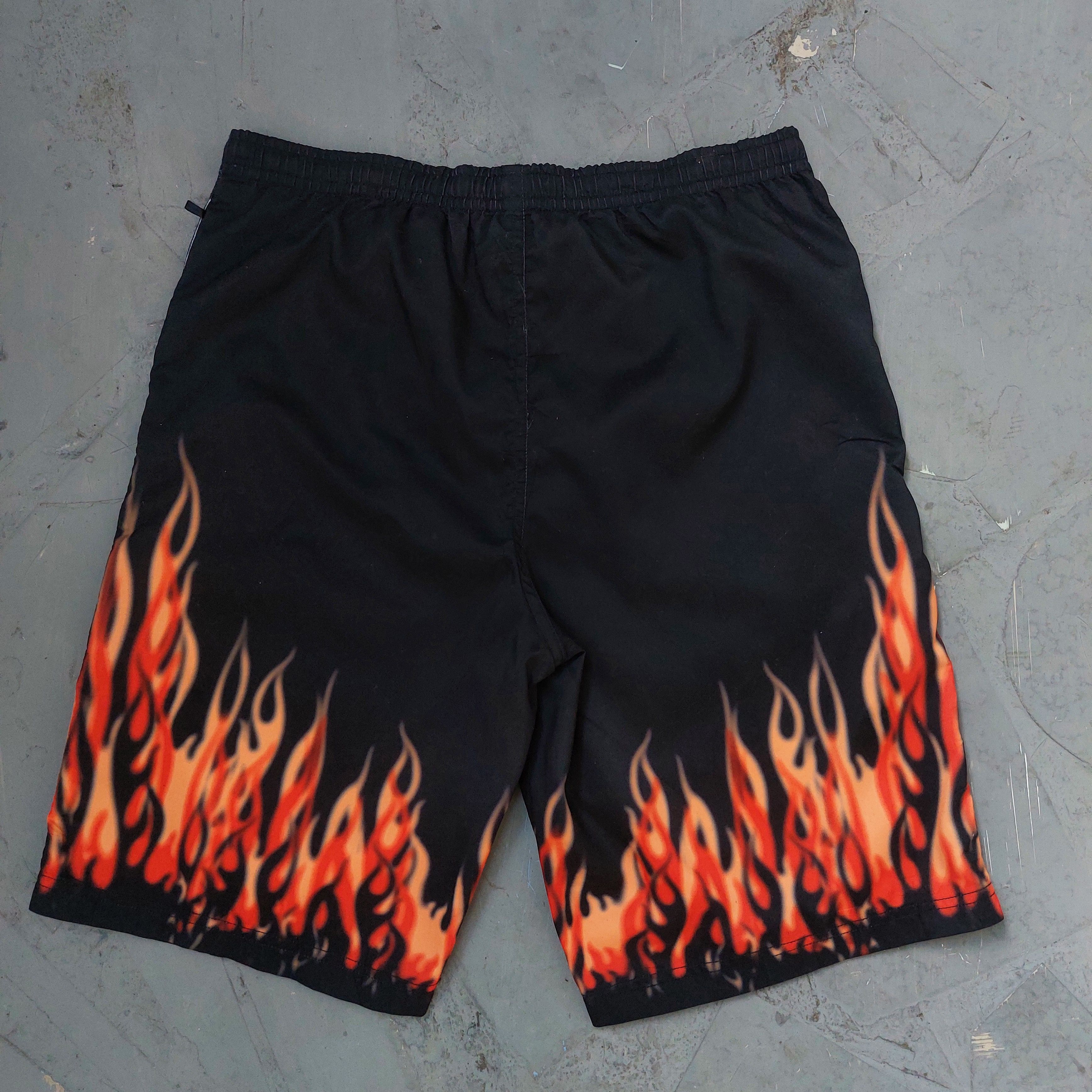 Anime × Japanese Brand × One Piece Shorts One Piece Ace X Lutffy Size US 33 - 3 Thumbnail