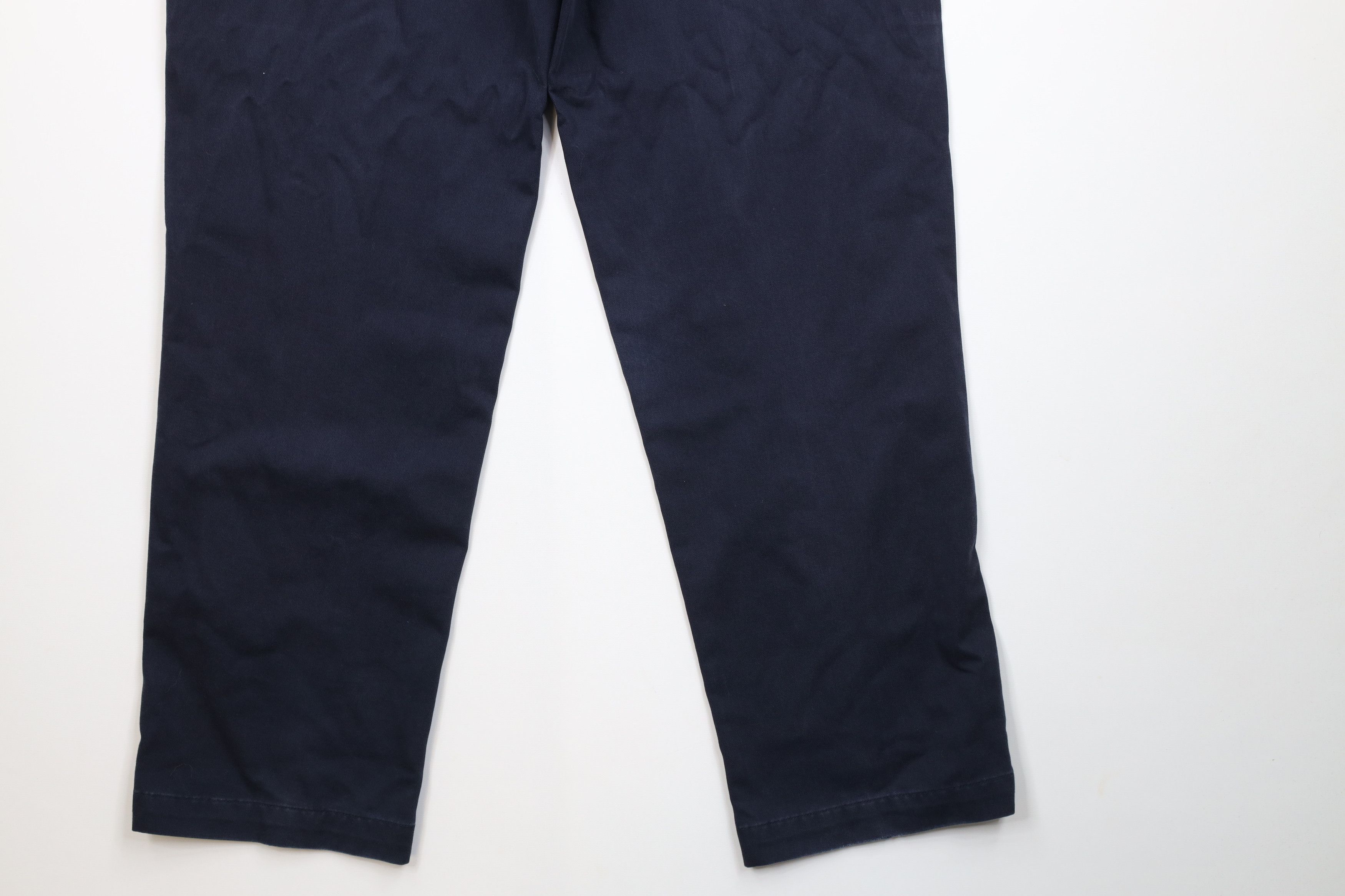 Ralph Lauren Vintage 90s Ralph Lauren Wide Leg Chino Pants Cotton Blue Size US 34 / EU 50 - 12 Thumbnail