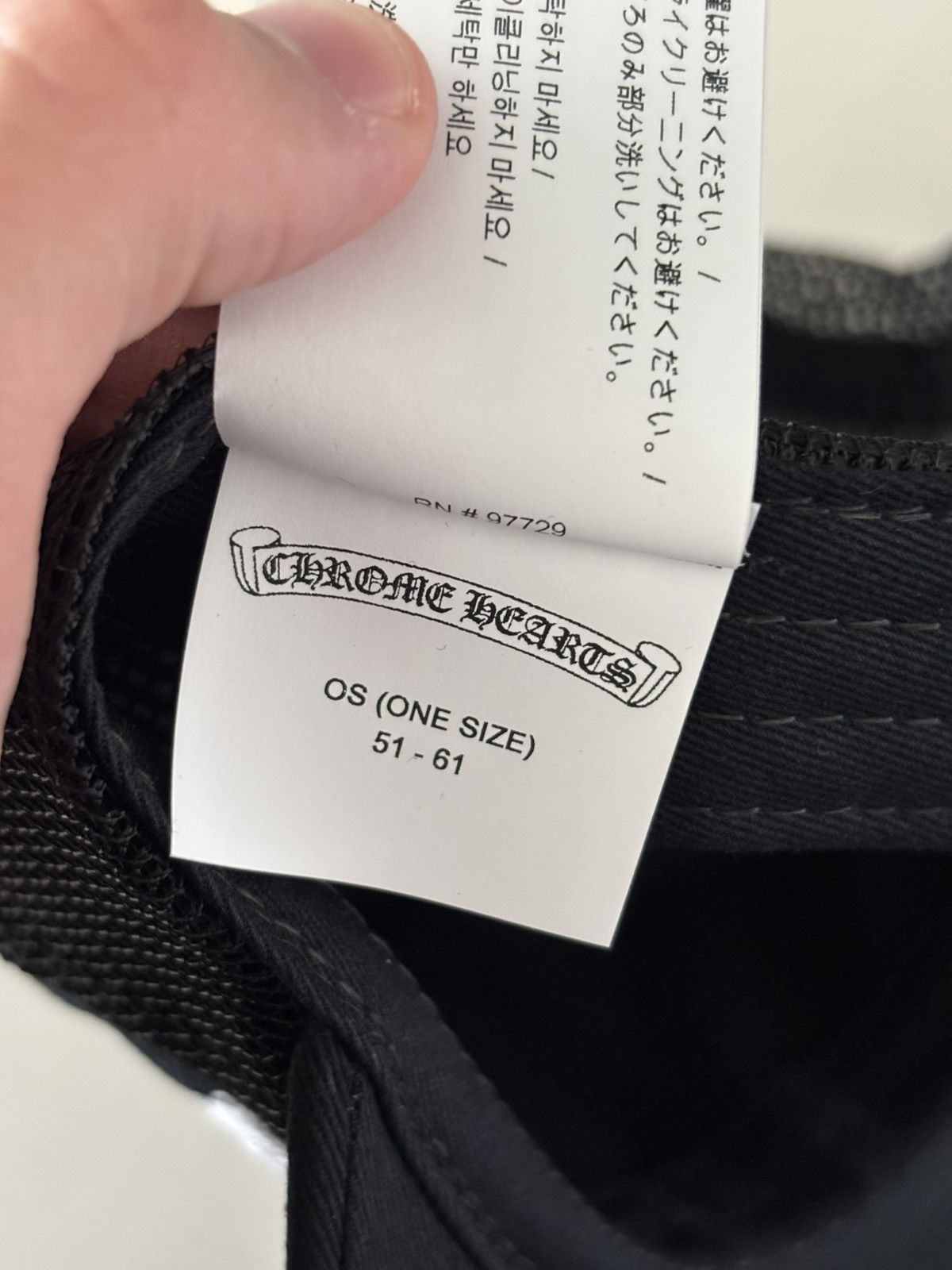 Chrome Hearts Chrome Hearts Leather Fuck Hat Size ONE SIZE - 8 Thumbnail