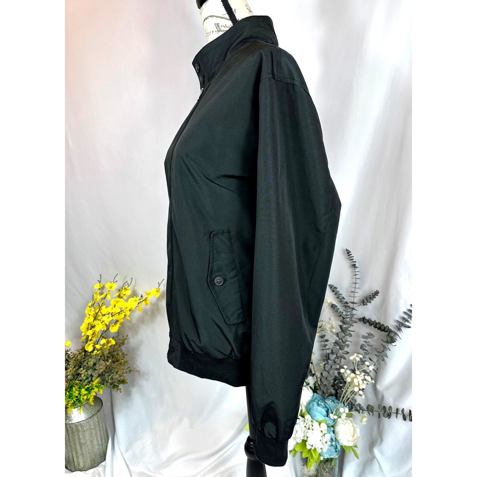 PIOMBO MP Piombo Men's Black Bomber Jacket Black XL Size US XL / EU 56 / 4 - 13 Thumbnail