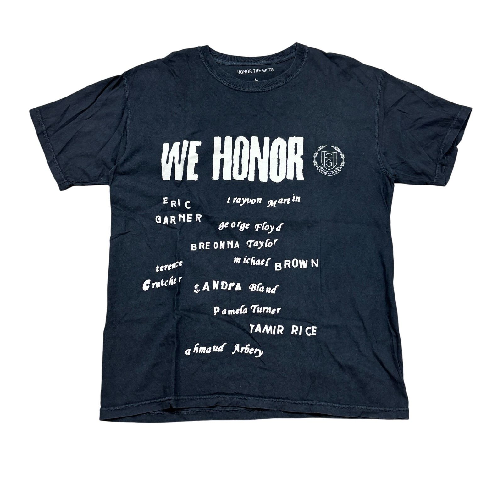 Honor the Gift Rare Honor The Gift Power 2 The People T Shirt Men's Large Size US L / EU 52-54 / 3 - 1 Thumbnail