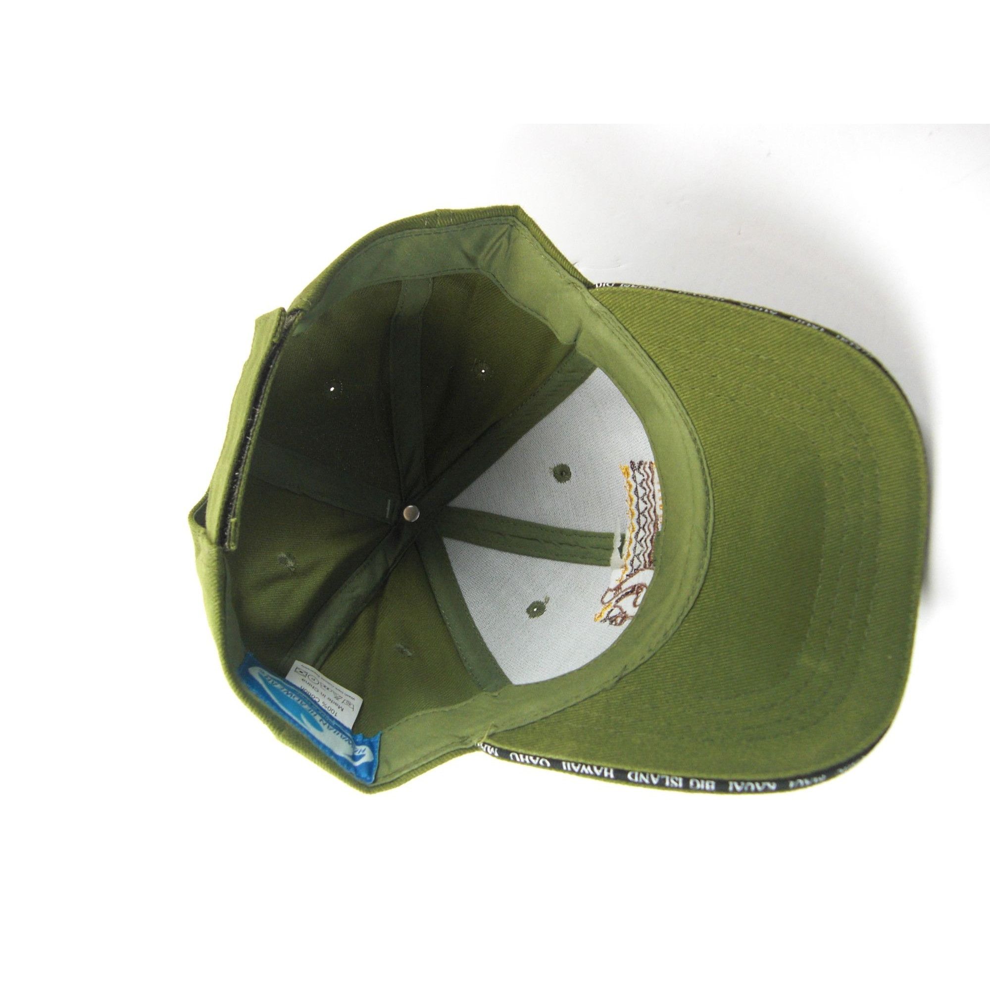 Other Hawaii Olive Green Baseball Cap Trucker Hat Snapback New Size ONE SIZE - 8 Thumbnail
