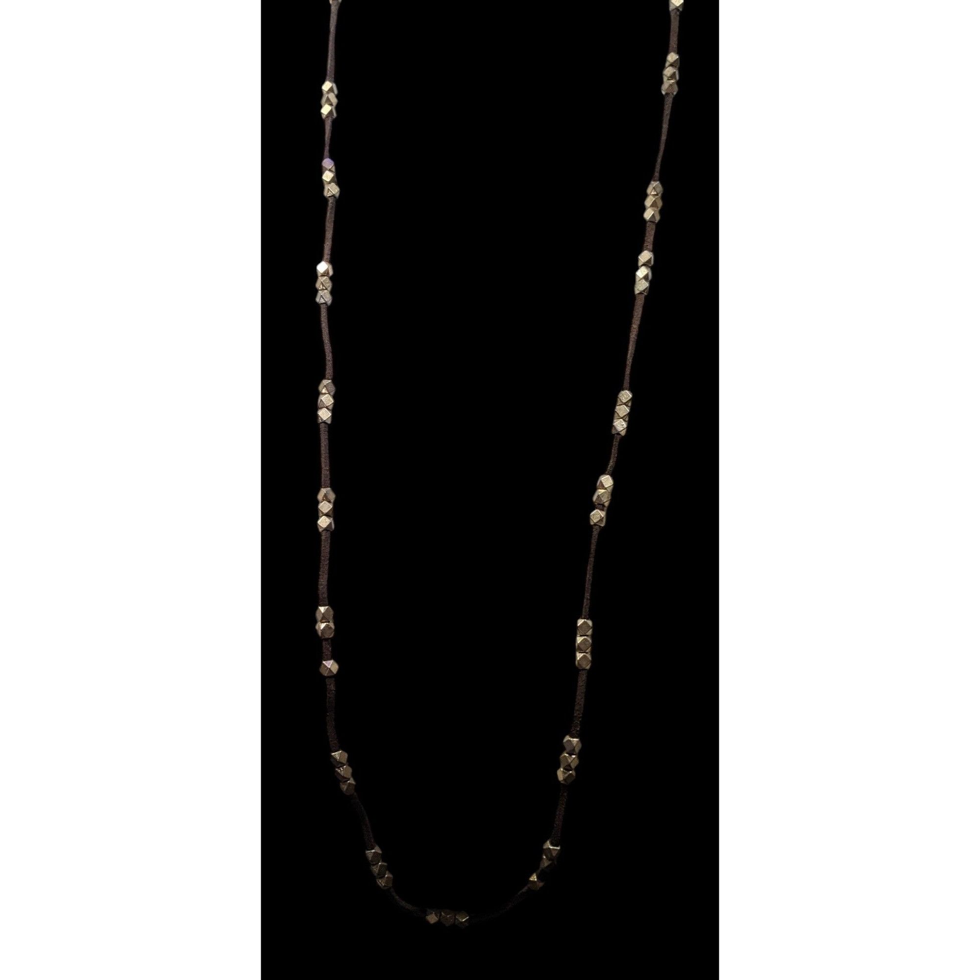 Other Bohemian Festival Suede Gold Tone Beaded Necklace/Wrap Brace Size ONE SIZE - 5 Thumbnail