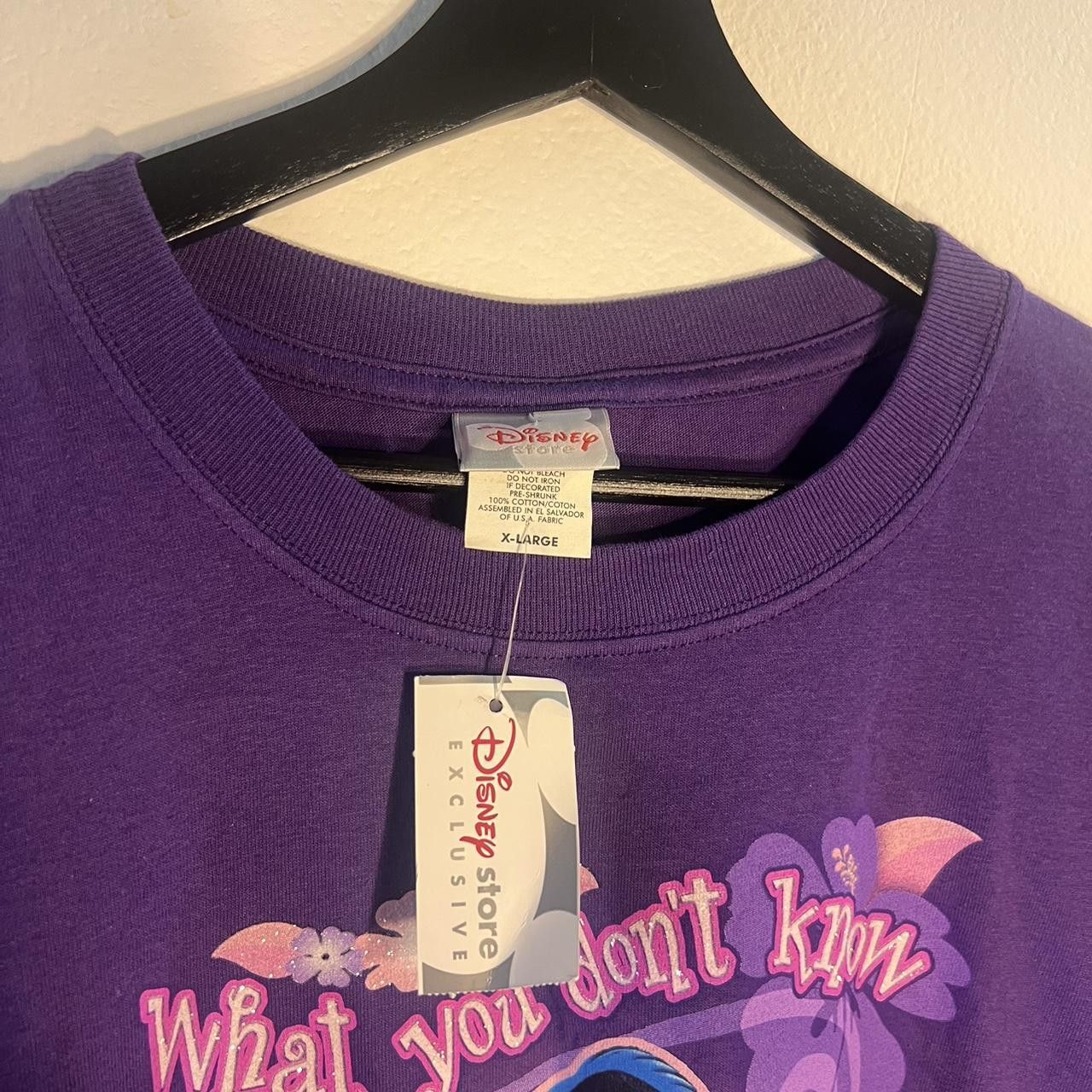 Disney Vintage Disney Dory Finding Nemo Purple T Shirt Size US XL / EU 56 / 4 - 3 Thumbnail
