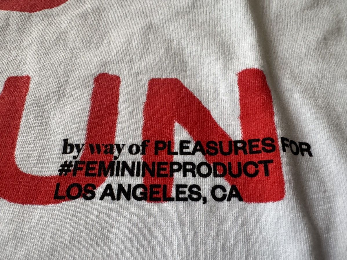 Pleasures Small White A Girl is A Gun Tee Shirt Merch Joy Red Black Size US S / EU 44-46 / 1 - 5 Thumbnail