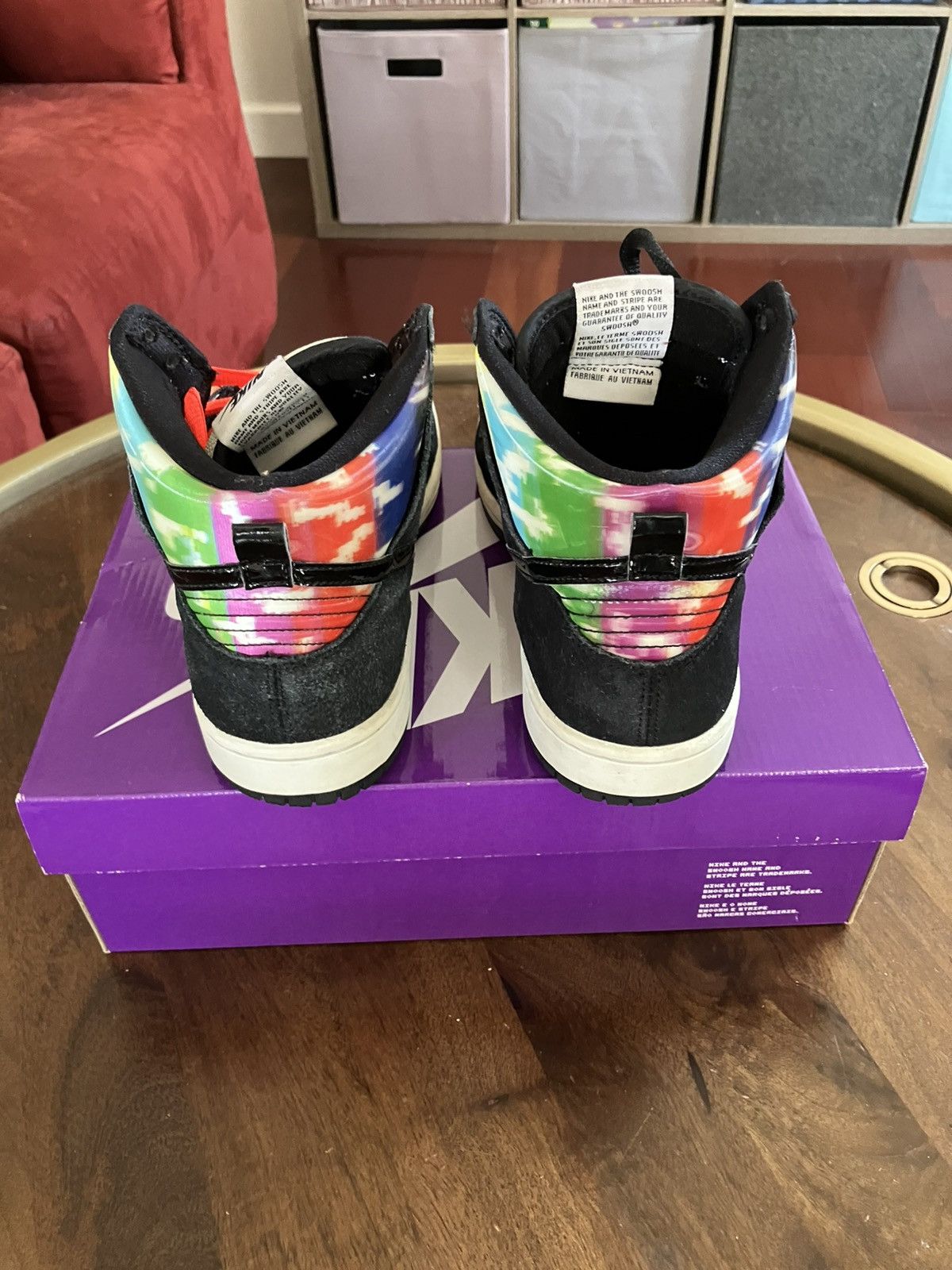 Nike SB Nike SB Dunk High TV Signal CZ2253-100 Men’s 9 Size US 9 / EU 42 - 4 Thumbnail