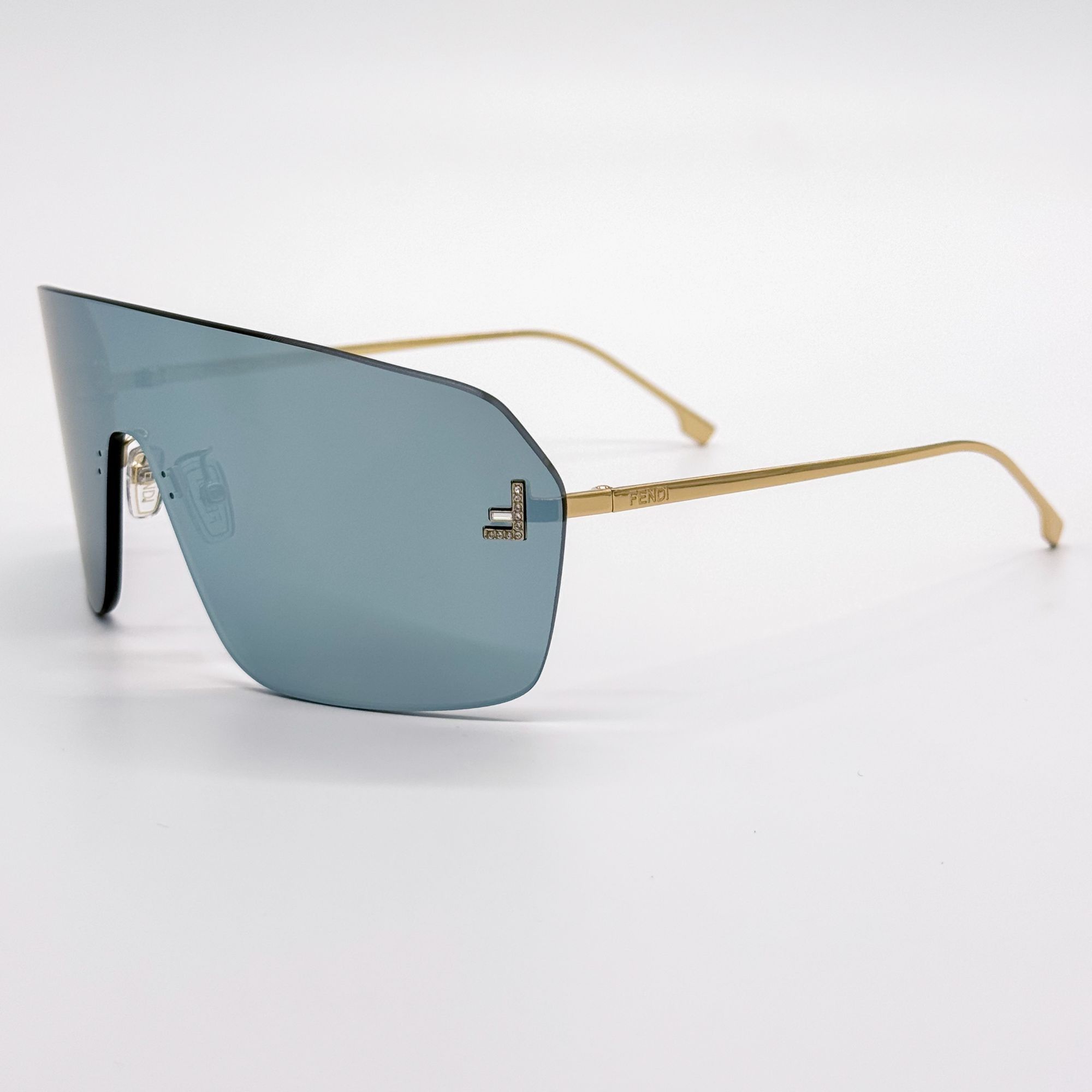 Fendi NEW FENDI SUNGLASSES FE4121US 30X GOLD WOMEN EYEWEAR FENDI Size ONE SIZE - 8 Thumbnail