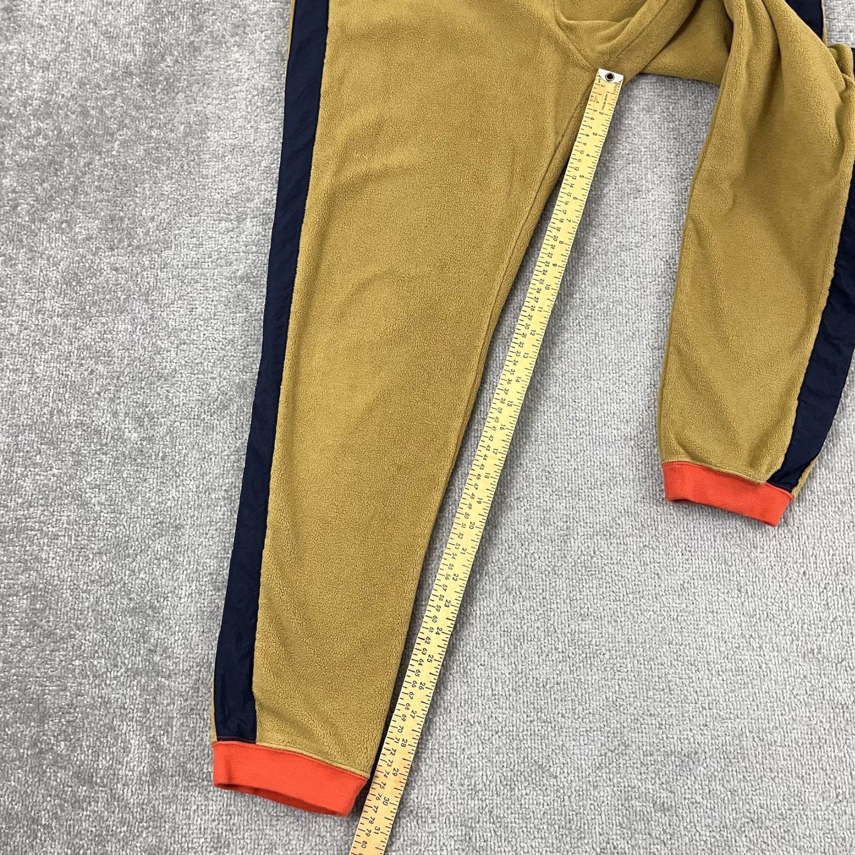 Nike Nike Joggers Mens Large 31" Brown Polar Fleece Tapered Active Sweatpants Gym Size US 33 - 5 Thumbnail