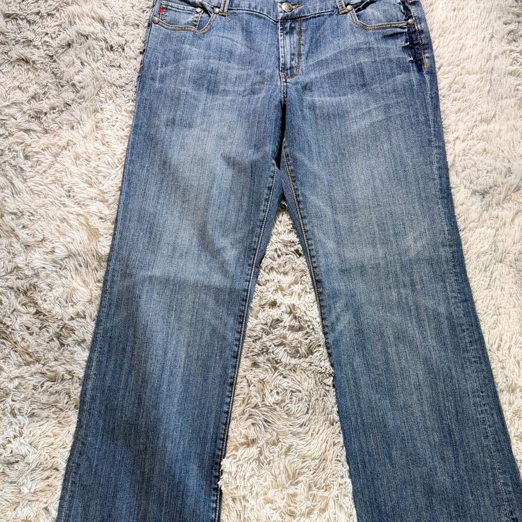 Other Seven7 Bootcut Jeans Women’s 14 Medium Wash Stretch Size 36" / US 14 / IT 50 - 1 Thumbnail