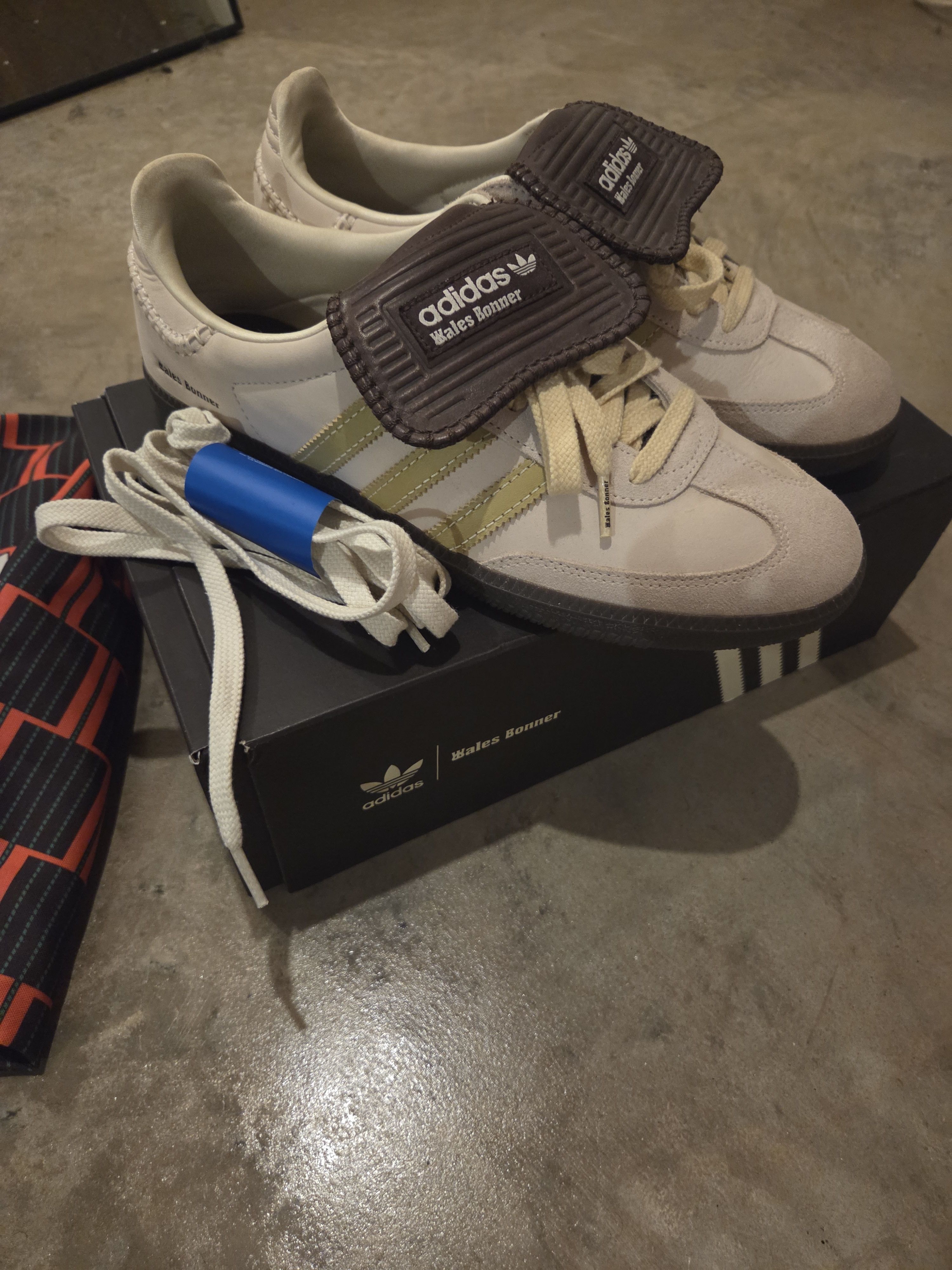Adidas × Wales Bonner Wales bonner samba ecru tint yellow Size US 10 / EU 43 - 2 Thumbnail