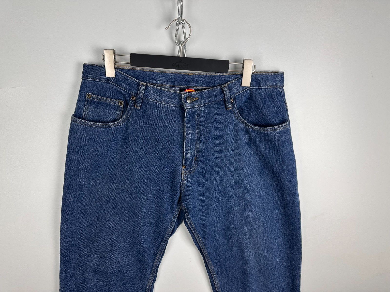 Dickies Vintage Dickies Blue Wide Leg Baggy Fit Jeans Mens size 38 Size US 38 / EU 54 - 2 Thumbnail