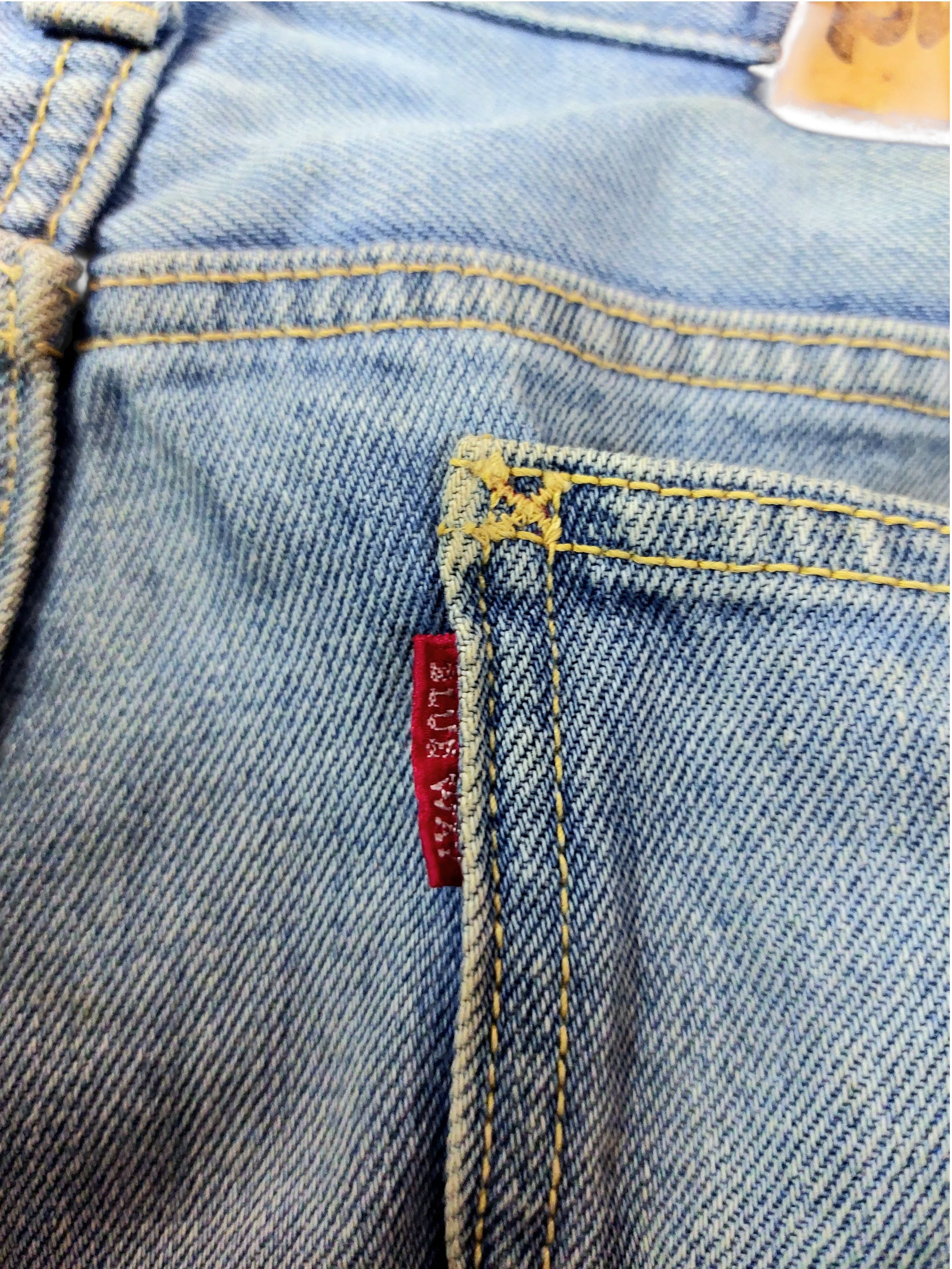 Vintage 🔥Super Flare Blueway Japan Made Classic Denim Size US 30 / EU 46 - 11 Thumbnail