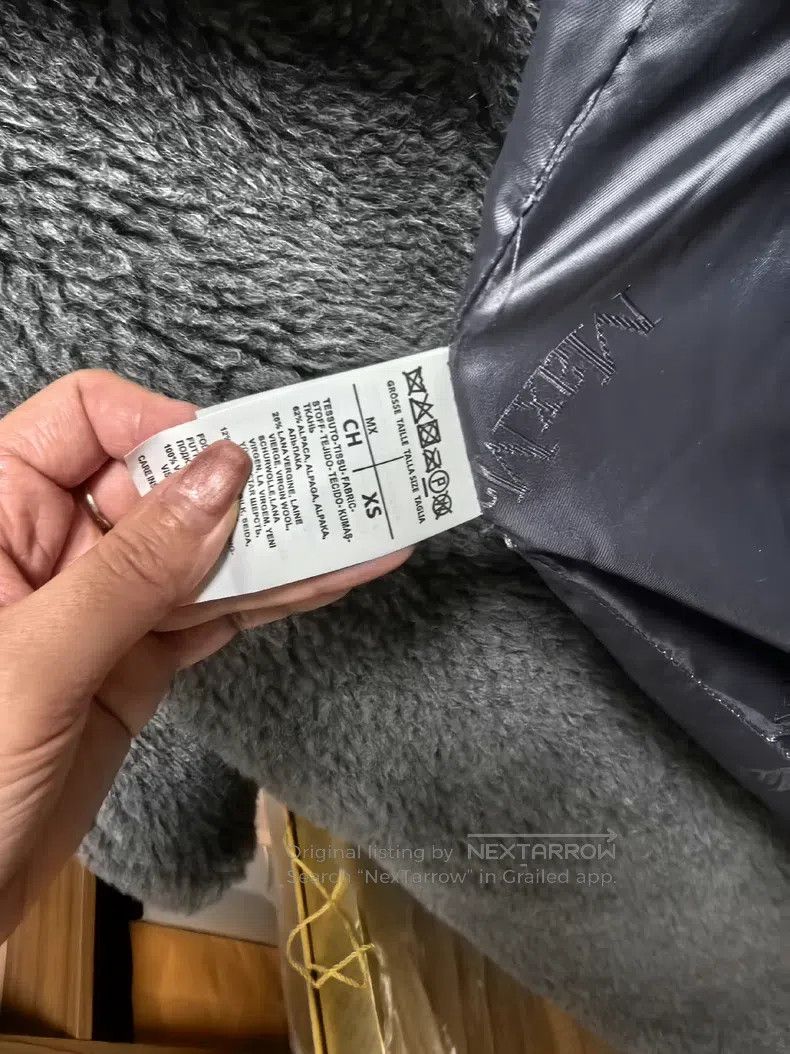 Max Mara Max Mara Teddy Bear Coat, Gray Size XS / US 0-2 / IT 36-38 - 4 Thumbnail