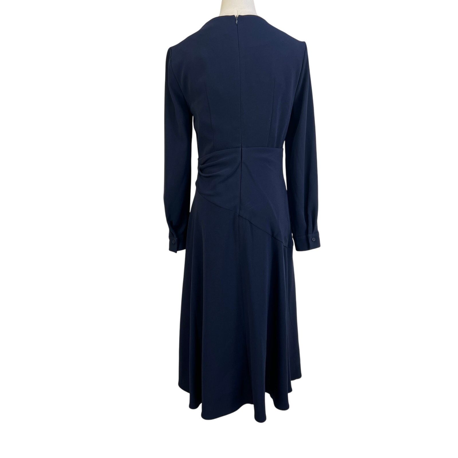 Other The Fold Long Sleeve Navy Blue Dress Size M / US 6-8 / IT 42-44 - 9 Thumbnail