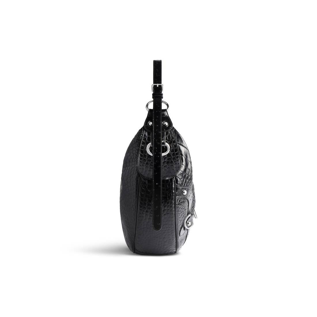 Balenciaga o1la1rc1a1025 Size: OS / Essex Hobo Bag in Black Size ONE SIZE - 4 Thumbnail