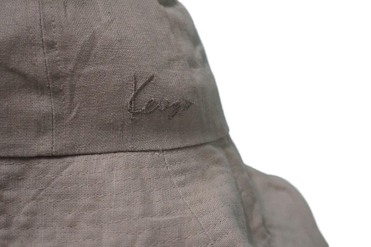 Kenzo × Vintage Vtg kenzo bucket hat summer head gear Size ONE SIZE - 1 Thumbnail