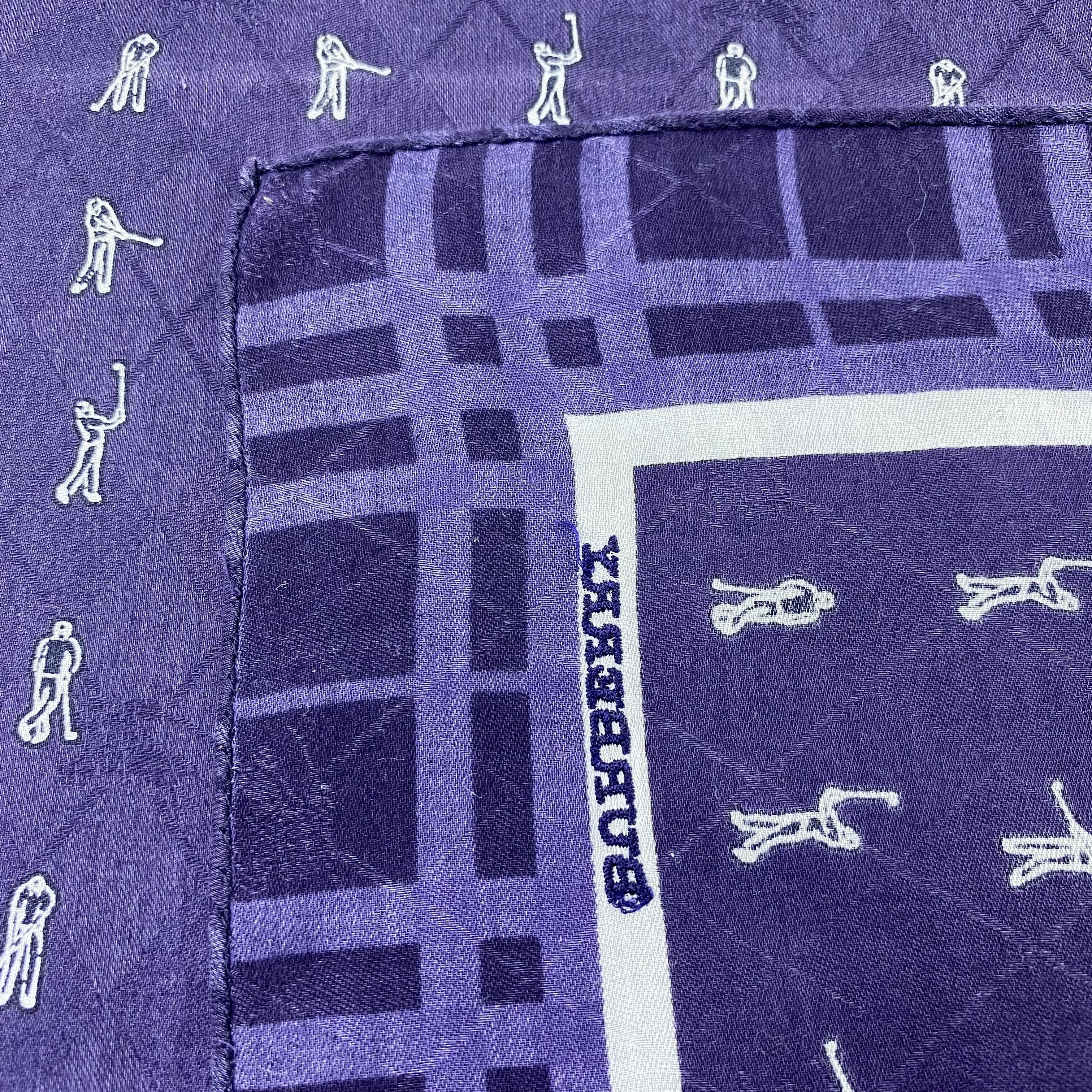 Burberry × Vintage Burberry Handkerchief / Bandana / Neckerchief-B1524 Size ONE SIZE - 7 Thumbnail