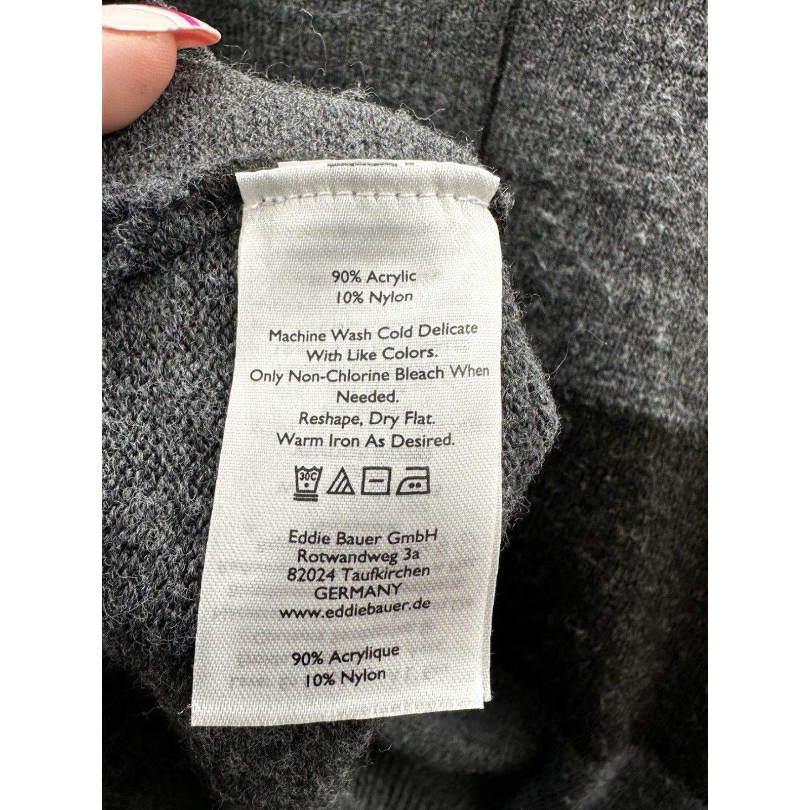 Eddie Bauer Eddie Bauer Womens Sweater Striped Pullover Long Sleeve XL Knit Lightweight Gray Crew Neck Modern Bohemian Outdoor Classics Womens Size XL / US 12-14 / IT 48-50 - 4 Thumbnail