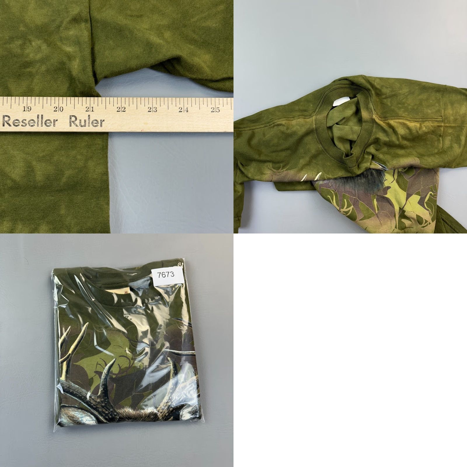 The Mountain VINTAGE The Mountain Shirt Mens M Tie Dye Deer Buck Graphic Deadstock Y2K Size US M / EU 48-50 / 2 - 8 Thumbnail
