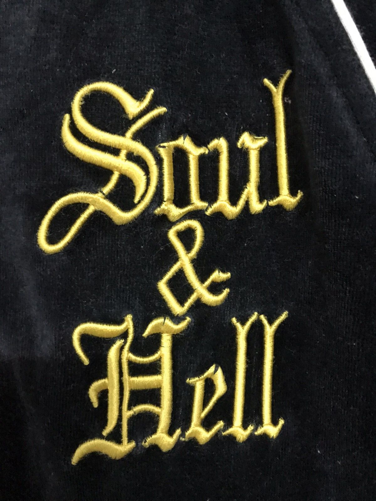 Japanese Brand Dialetti Soul &Hell Velvet Jacket Size US L / EU 52-54 / 3 - 5 Thumbnail