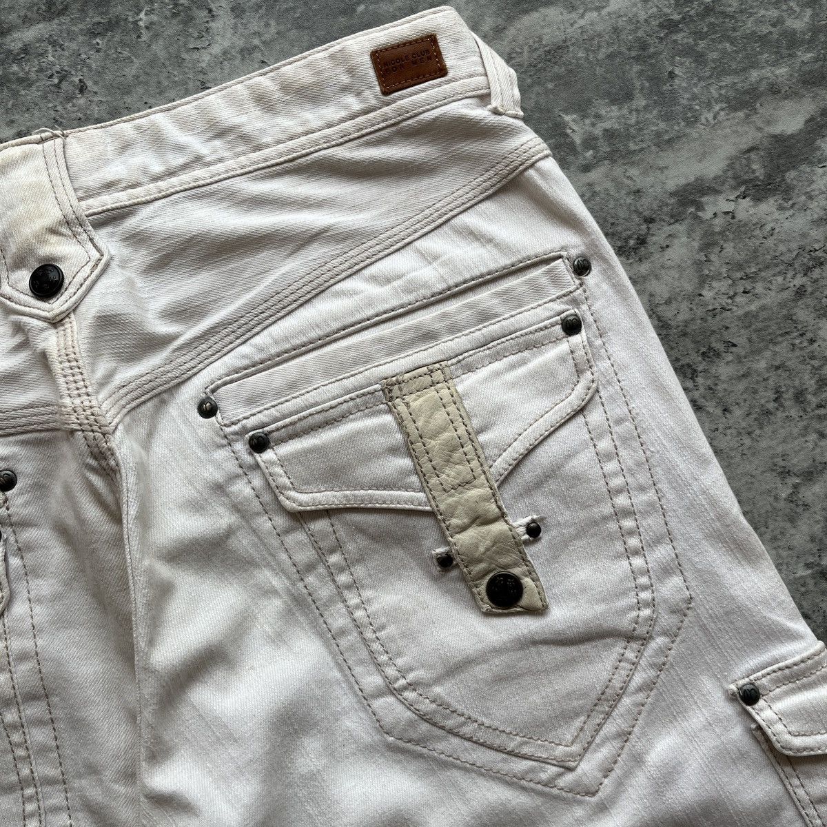 Japanese Brand 2000’s Nicole Club For Men NCFM Jeans Size US 34 / EU 50 - 20 Thumbnail