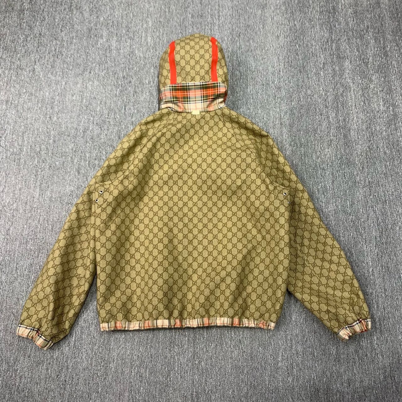 Gucci Gucci double-sided plaid old flower full print jacket 2501- Size US S / EU 44-46 / 1 - 2 Thumbnail