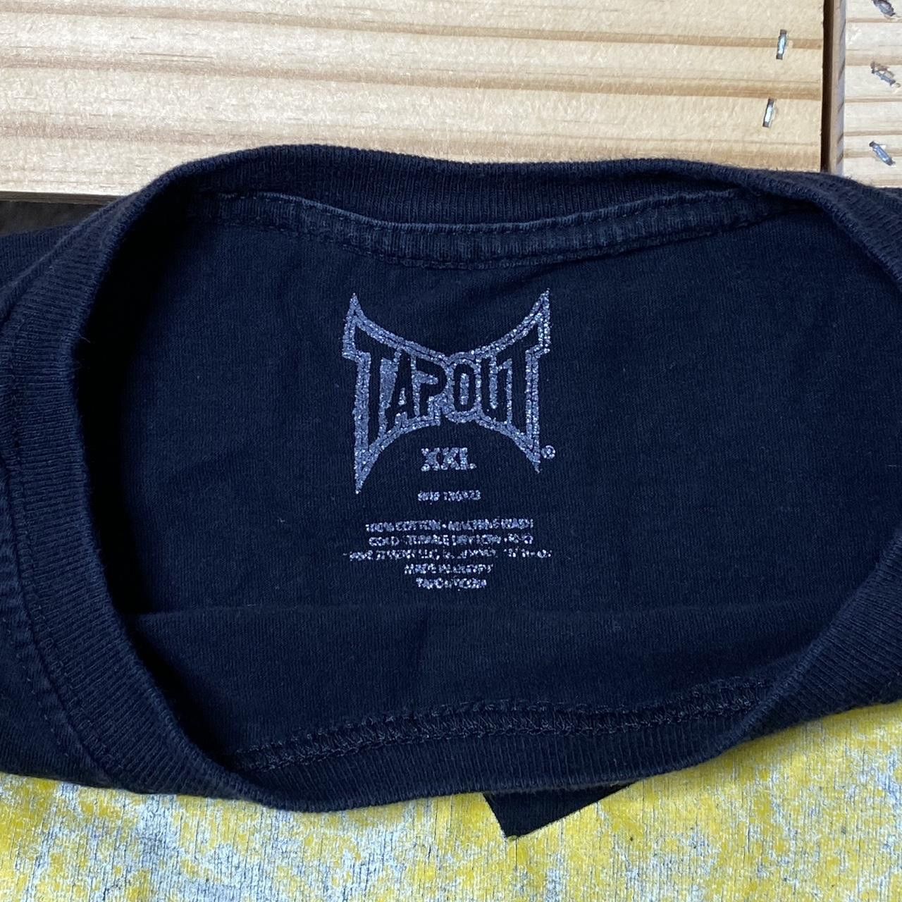 Tapout Tapout Black Fightwear Tee Size 2XL Size US XXL / EU 58 / 5 - 3 Thumbnail