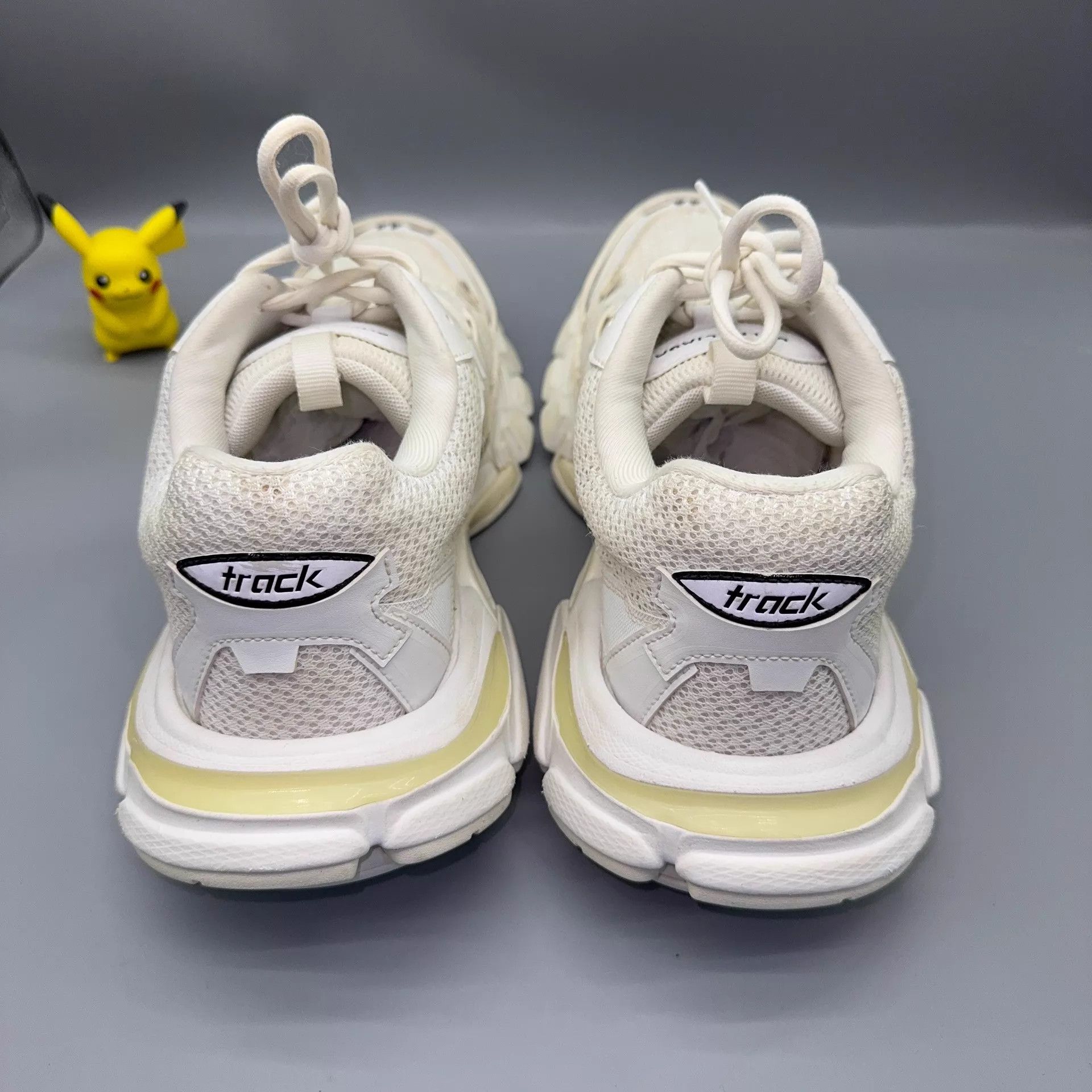 Balenciaga Balenciaga Track 3.0 White Distressed Men's Sneakers Size US 11 / EU 44 - 3 Thumbnail