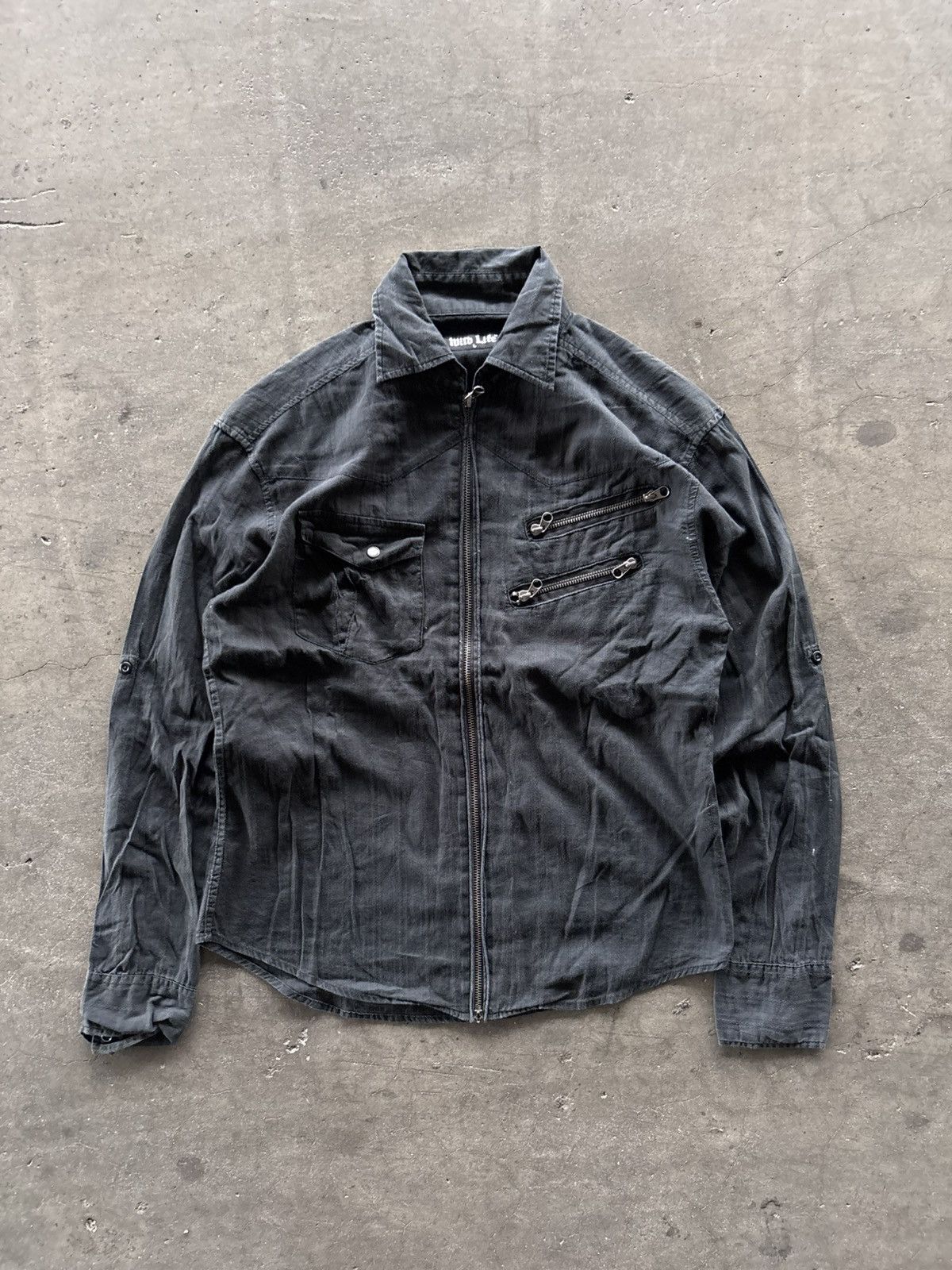 Japanese Brand Japanese Gothic Mild Life Zip Up Shirt Size US M / EU 48-50 / 2 - 1 Thumbnail