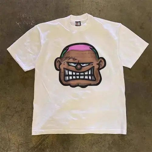 VIBE Hip Hop Graffiti Big Brother Print L Short Sleeve T-Shirt Size US M / EU 48-50 / 2 - 1 Thumbnail
