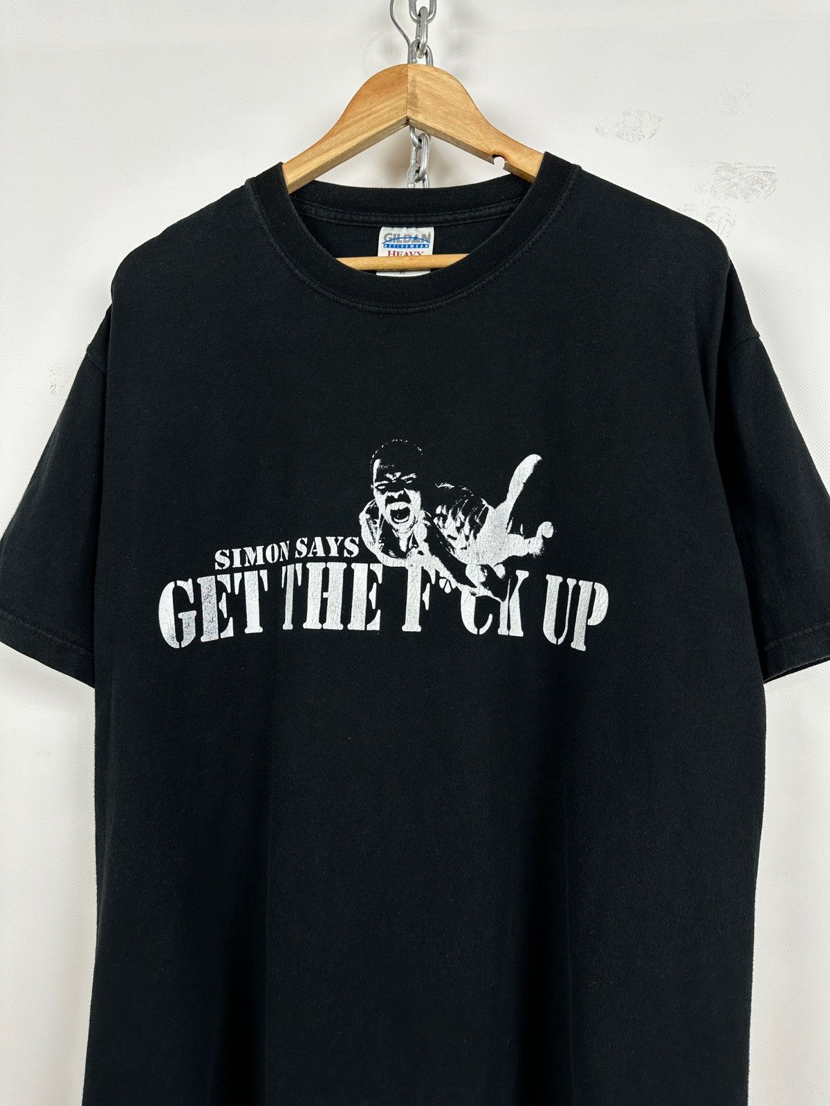 Band Tees 1999 Vintage Pharoahe Monch Simons Says Rap T-Shirt Size US XL / EU 56 / 4 - 1 Thumbnail