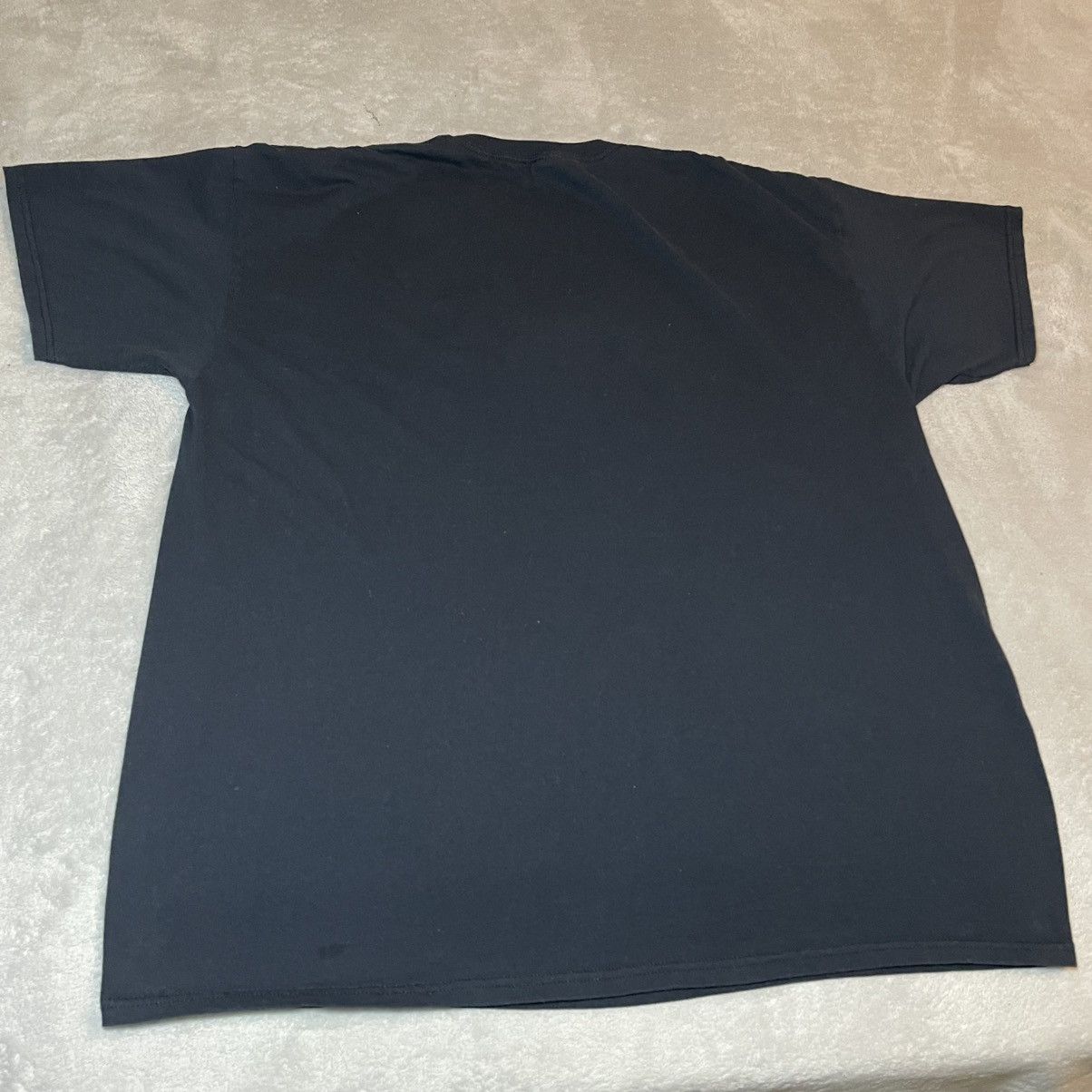 Fruit Of The Loom Vintage Y2K Fruit of the Loom Skull T-Shirt Black Mens 2XL Size US XXL / EU 58 / 5 - 2 Thumbnail
