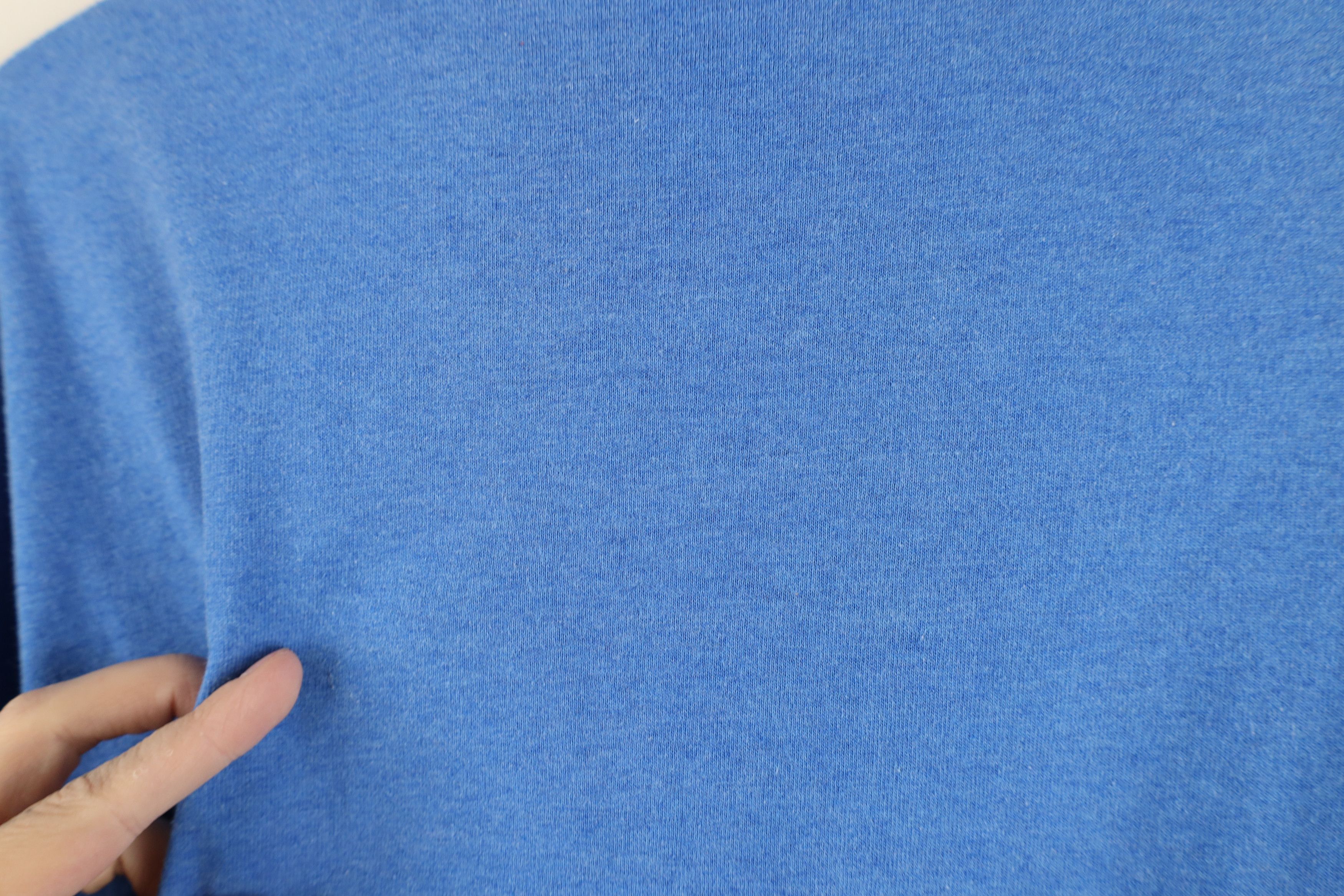Vintage Vintage 80s 90s Job Intern Collared Polo Shirt Blue USA Size US XL / EU 56 / 4 - 11 Thumbnail