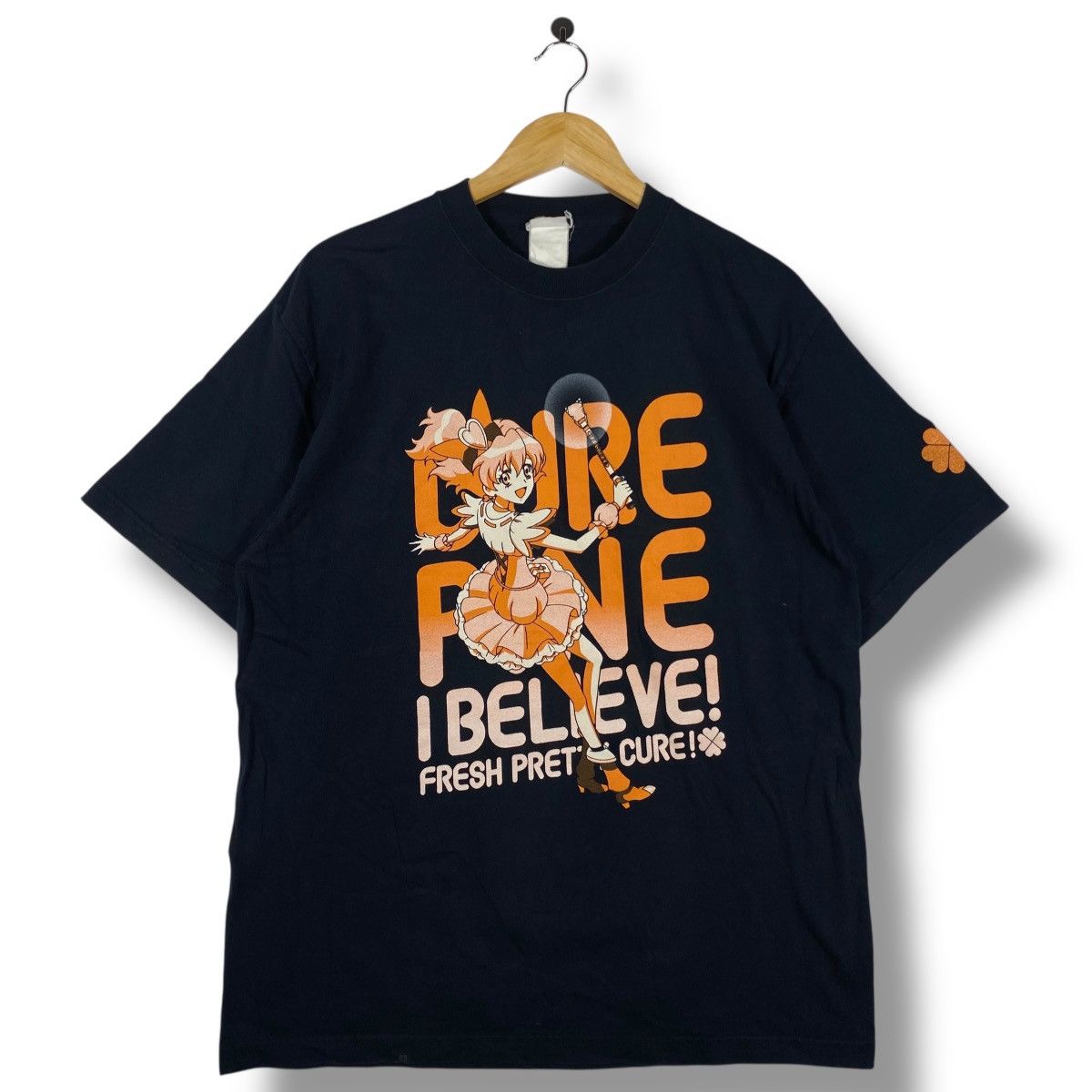 Anime × Vintage Vintage Fresh PRETTY CURE! Cure Pine Anime Graphic Tee Shirt Size US L / EU 52-54 / 3 - 1 Thumbnail