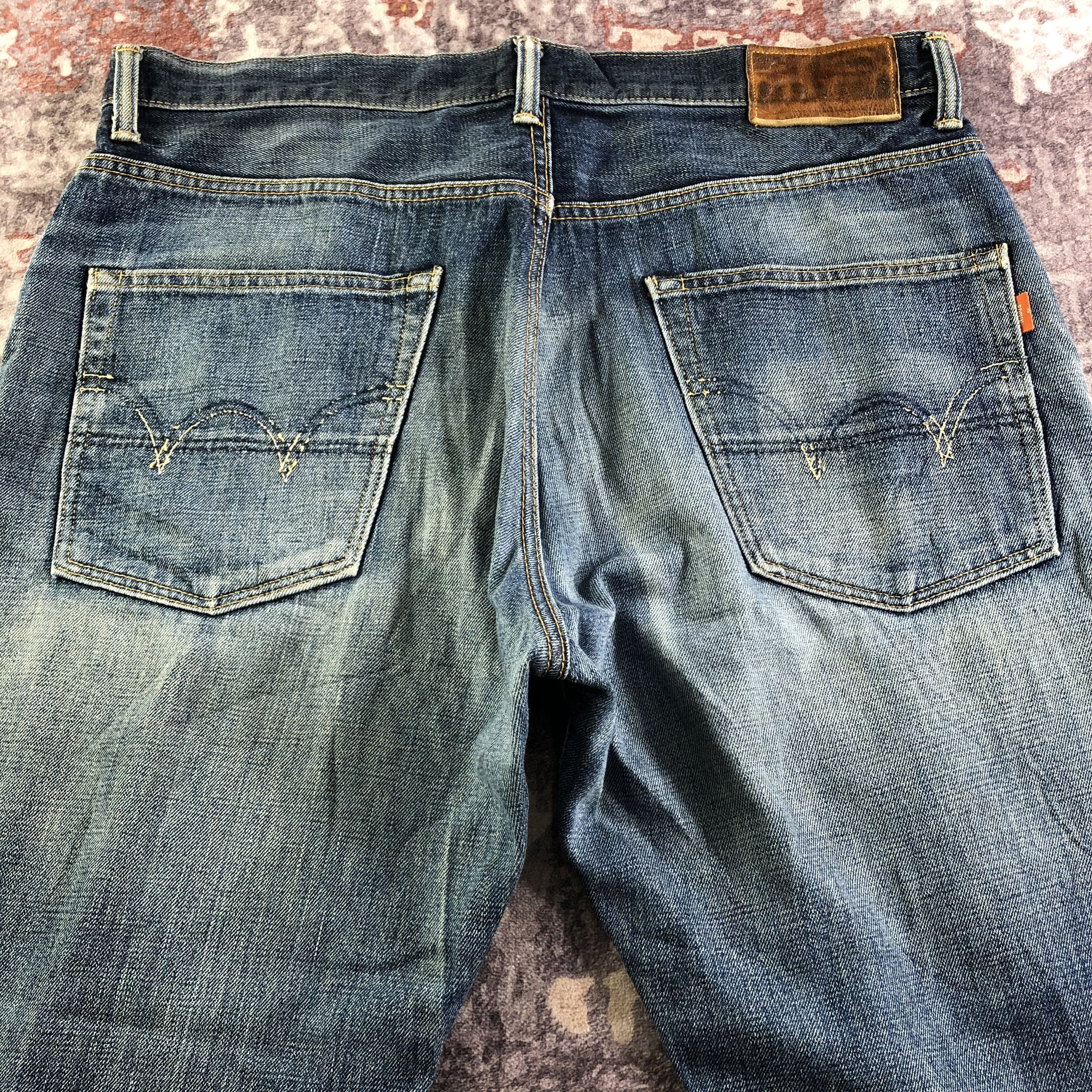 Edwin Vintage Blue Wash Edwin 505 Selvedge Jeans-JM3654 Size US 38 / EU 54 - 5 Thumbnail