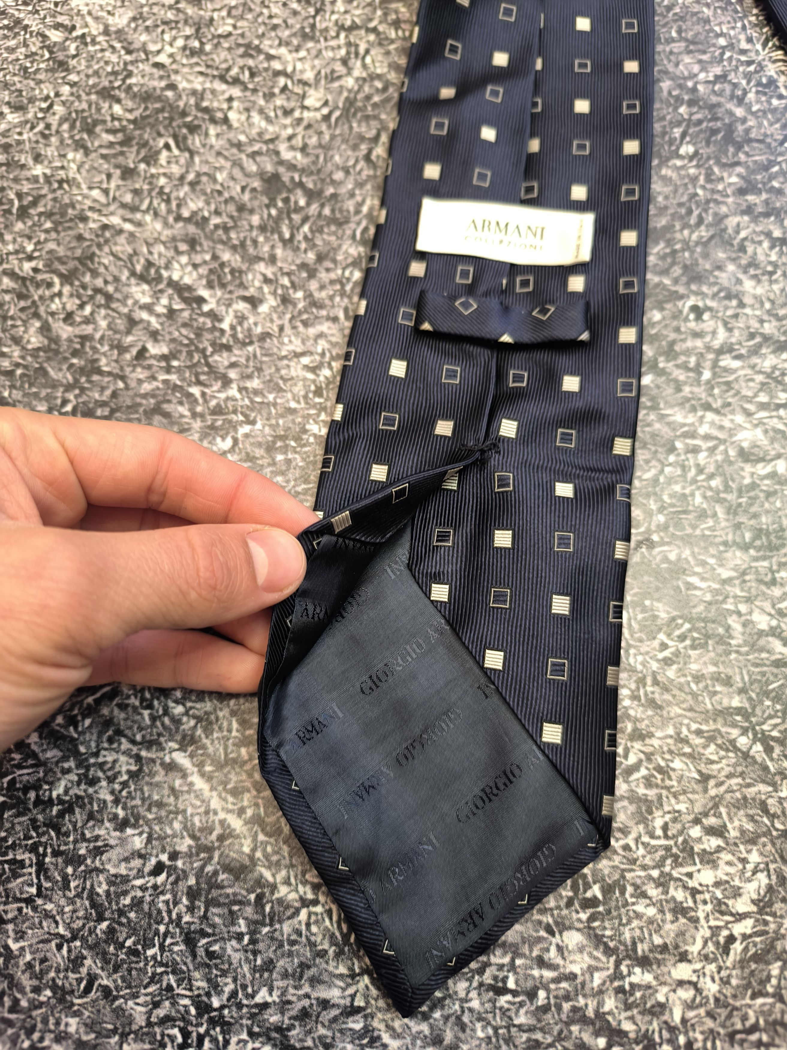 Giorgio Armani Armani collezioni ties Free shipping 🔥 Size ONE SIZE - 4 Thumbnail