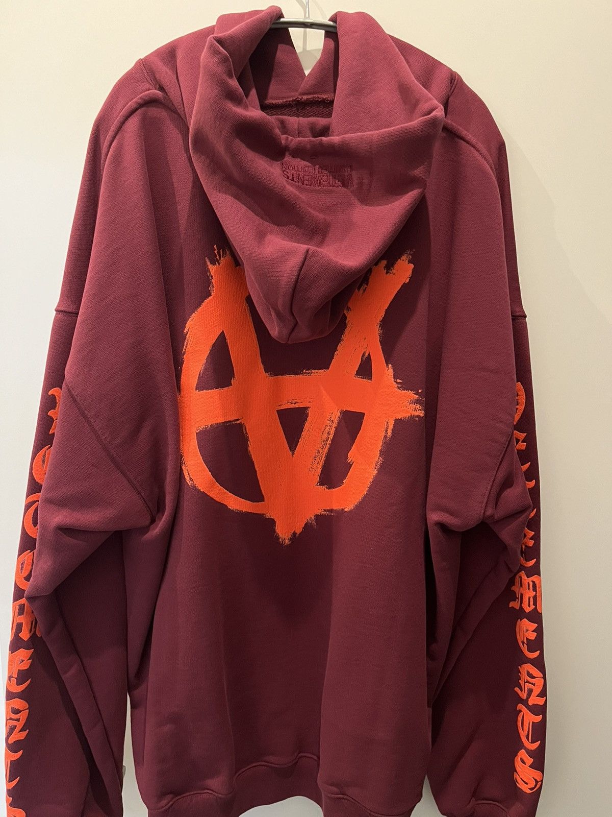 Vetements Vetements - Anarchy Hoodie Size US L / EU 52-54 / 3 - 2 Thumbnail
