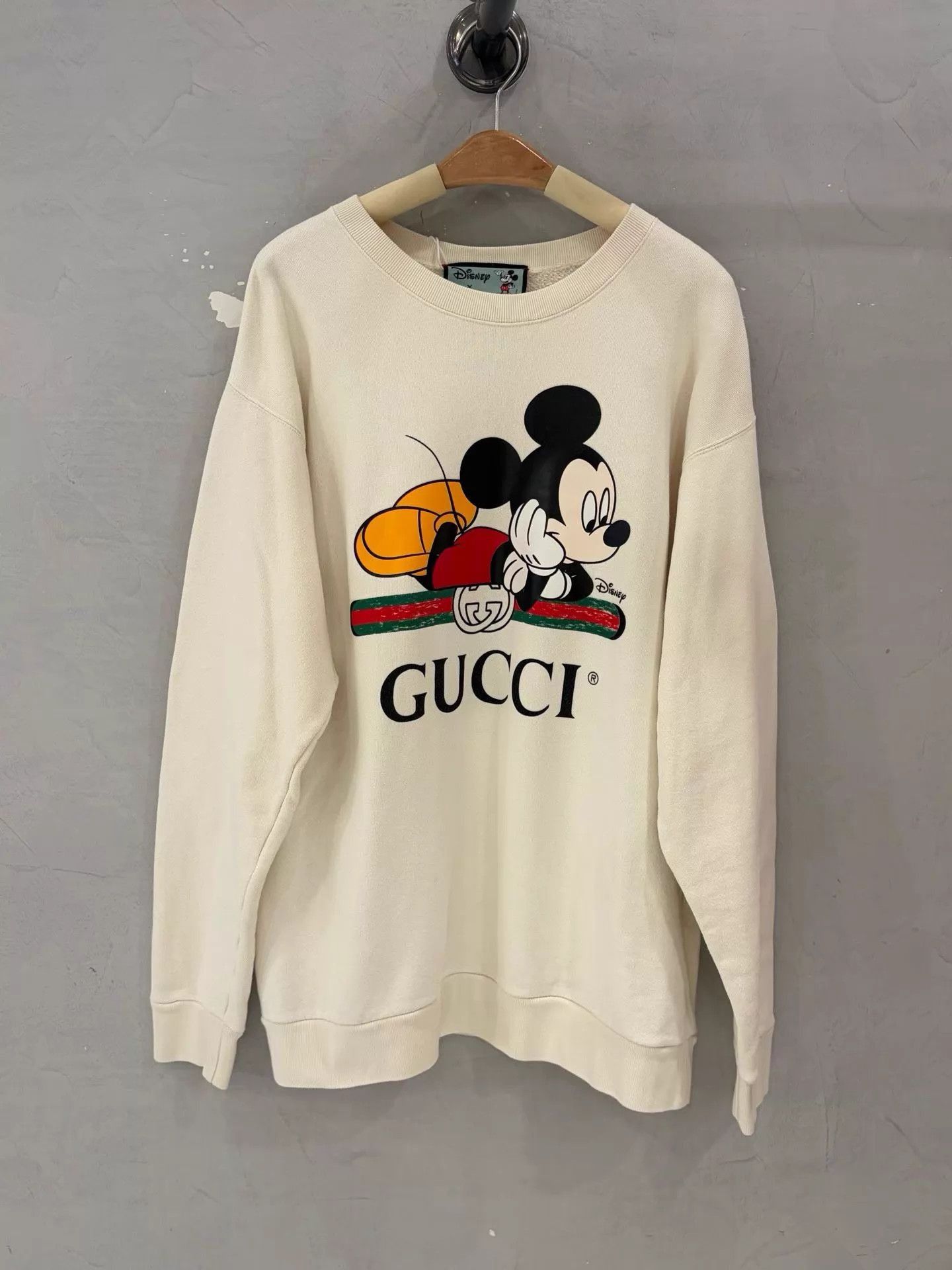 Gucci Mickey Mouse Graphic Crewneck Sweatshirt Size US M / EU 48-50 / 2 - 1 Thumbnail