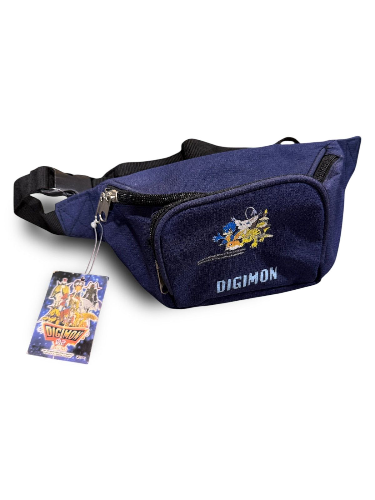 Japanese Brand Vintage Digimon small Pouch Bag Size ONE SIZE - 1 Thumbnail