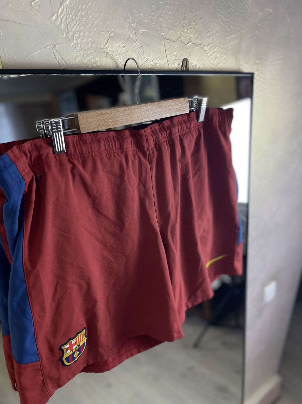 Nike Nike FC Barcelona Dri-FIT Tech Training Pro Shorts Size US 34 / EU 50 - 5 Thumbnail